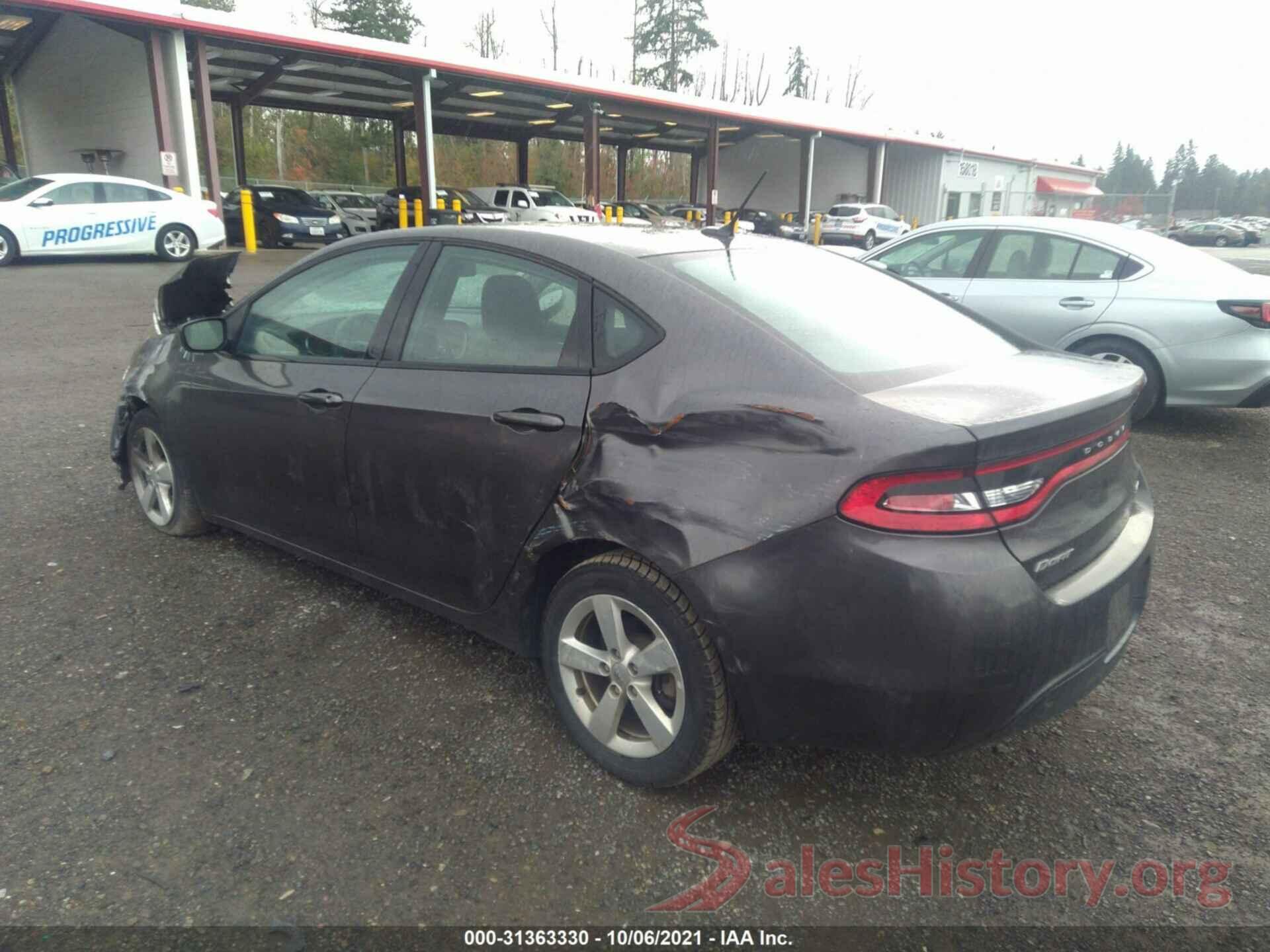 1C3CDFBB2GD767147 2016 DODGE DART