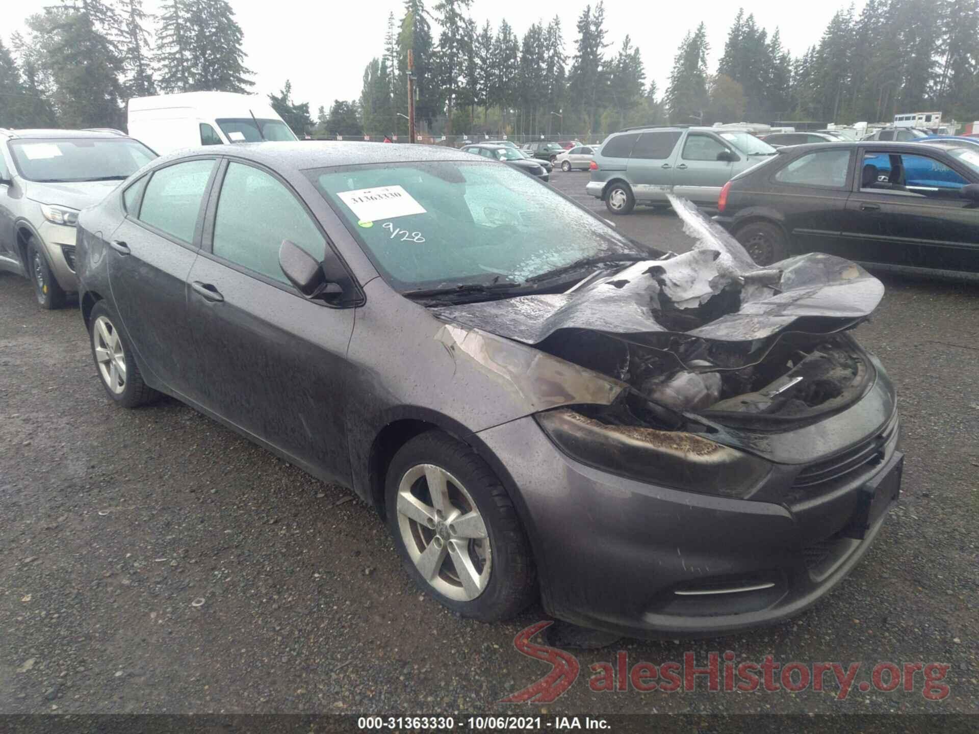 1C3CDFBB2GD767147 2016 DODGE DART