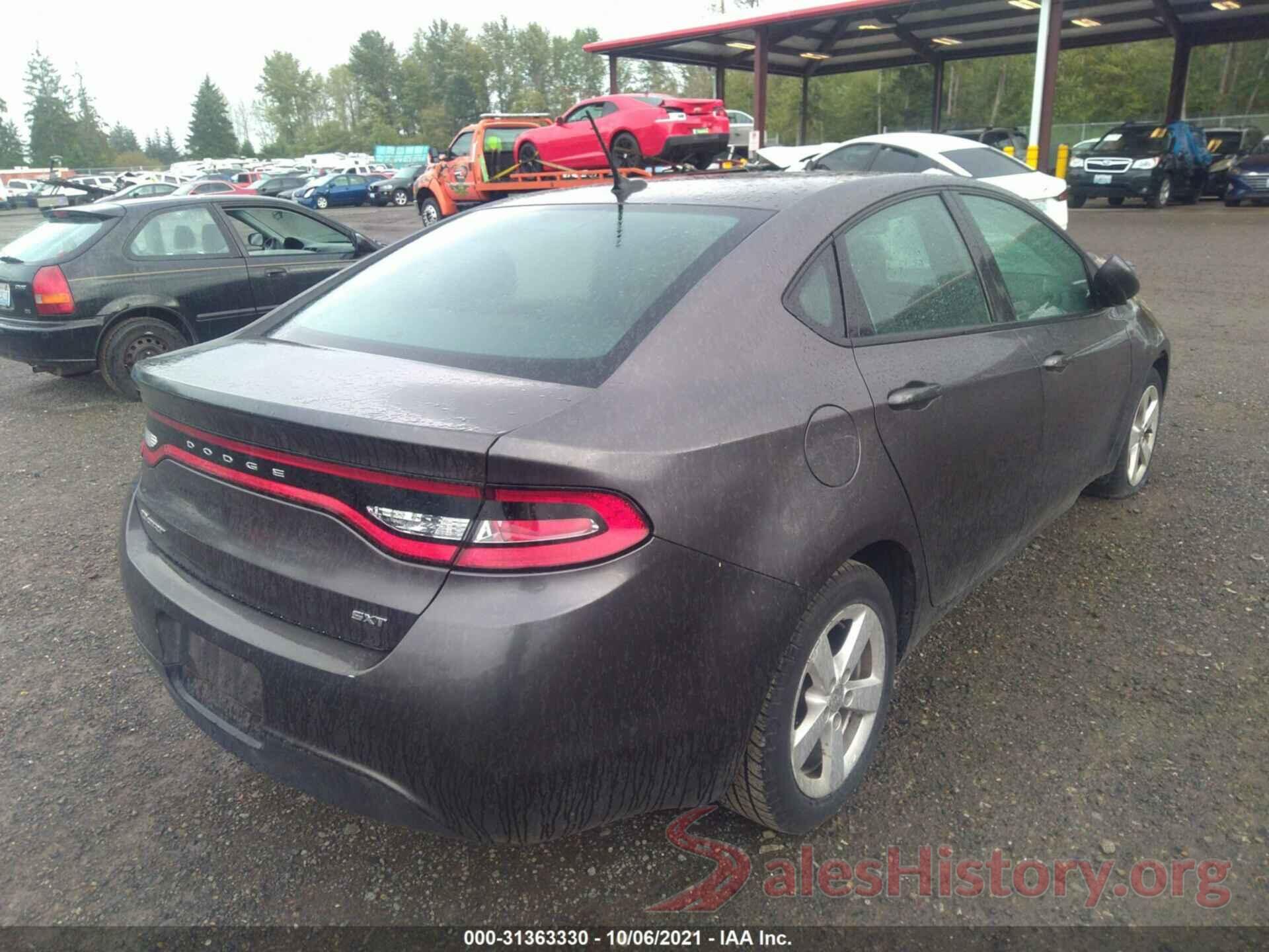 1C3CDFBB2GD767147 2016 DODGE DART