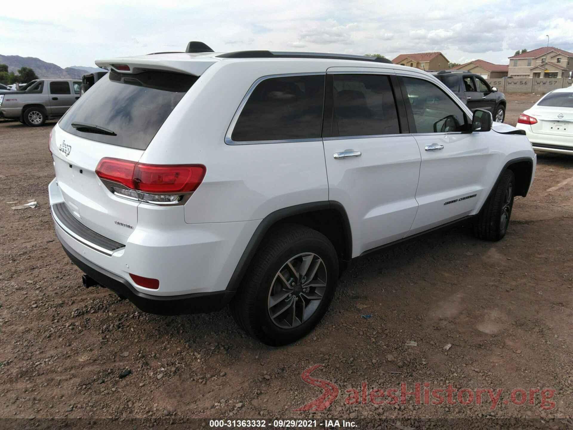 1C4RJFBG3KC825551 2019 JEEP GRAND CHEROKEE