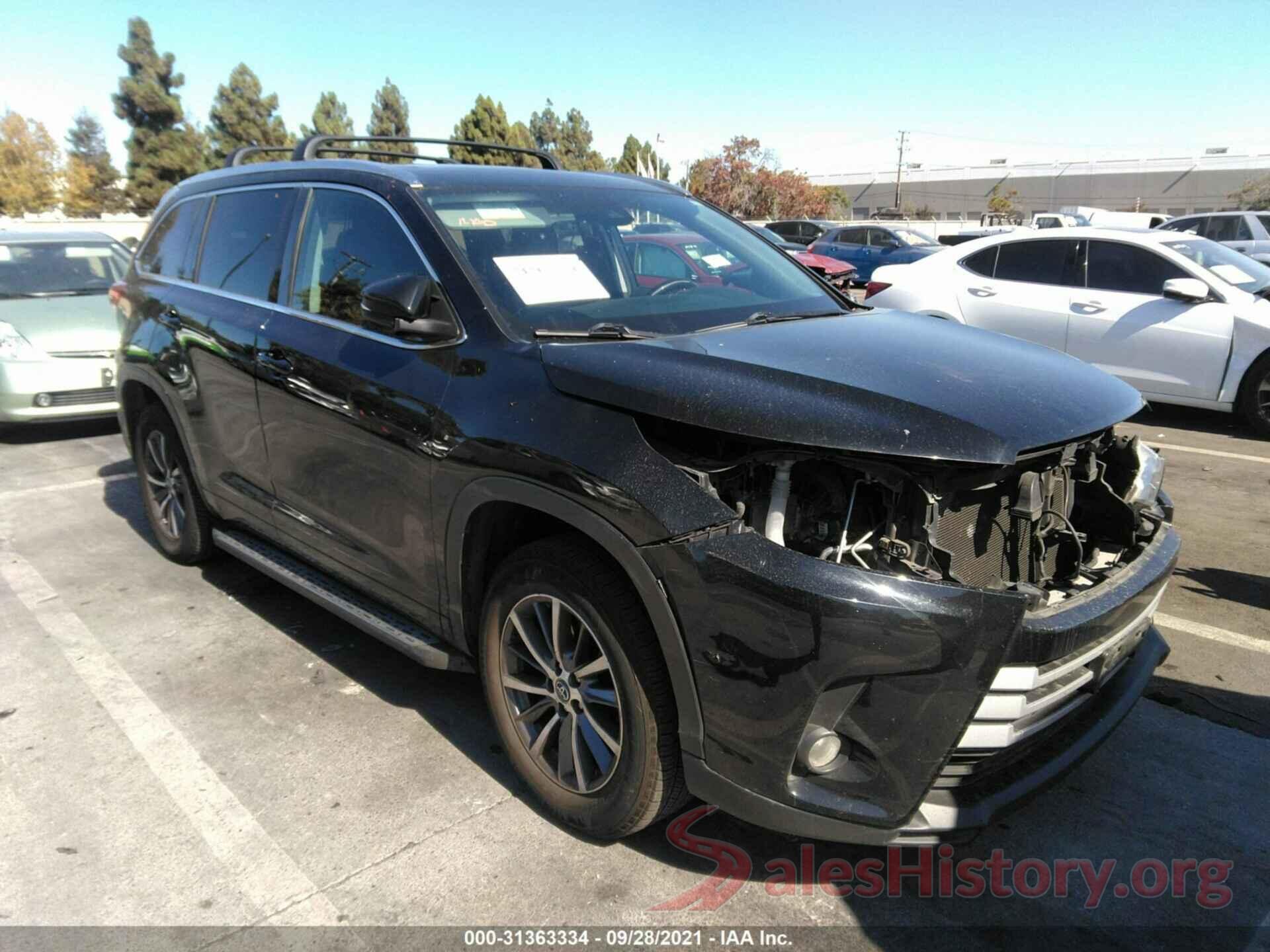 5TDKZRFH7HS512069 2017 TOYOTA HIGHLANDER