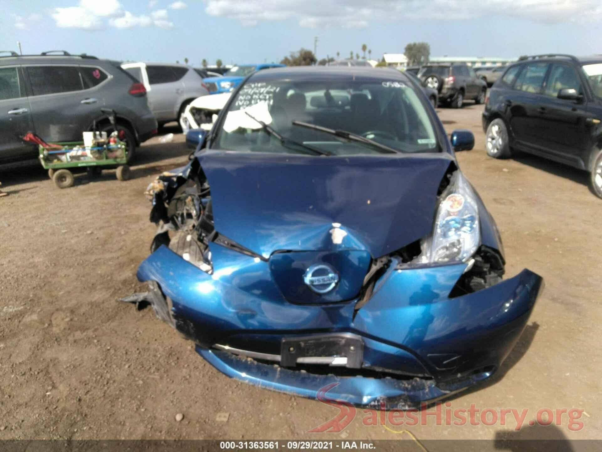 1N4BZ0CP4GC300582 2016 NISSAN LEAF