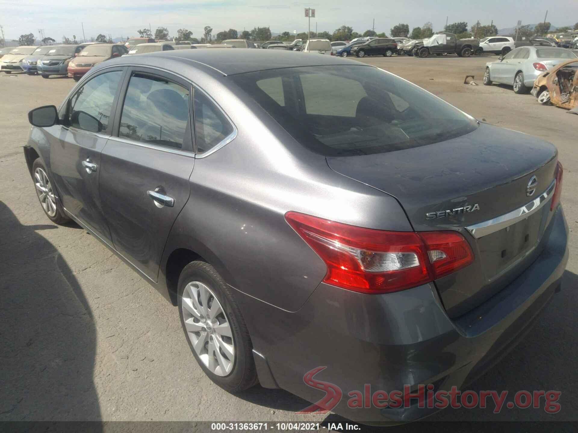 3N1AB7AP8GY293975 2016 NISSAN SENTRA