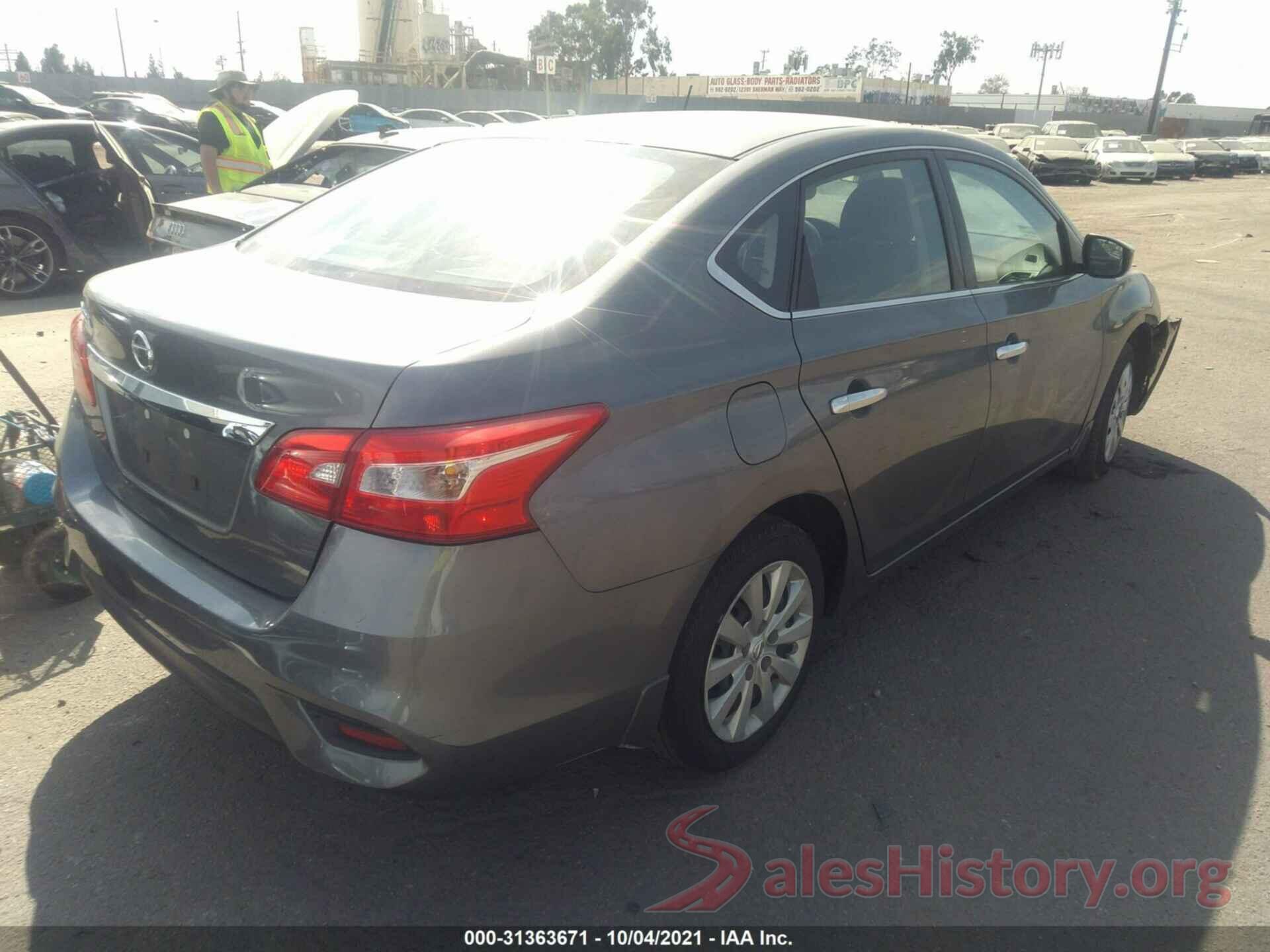 3N1AB7AP8GY293975 2016 NISSAN SENTRA