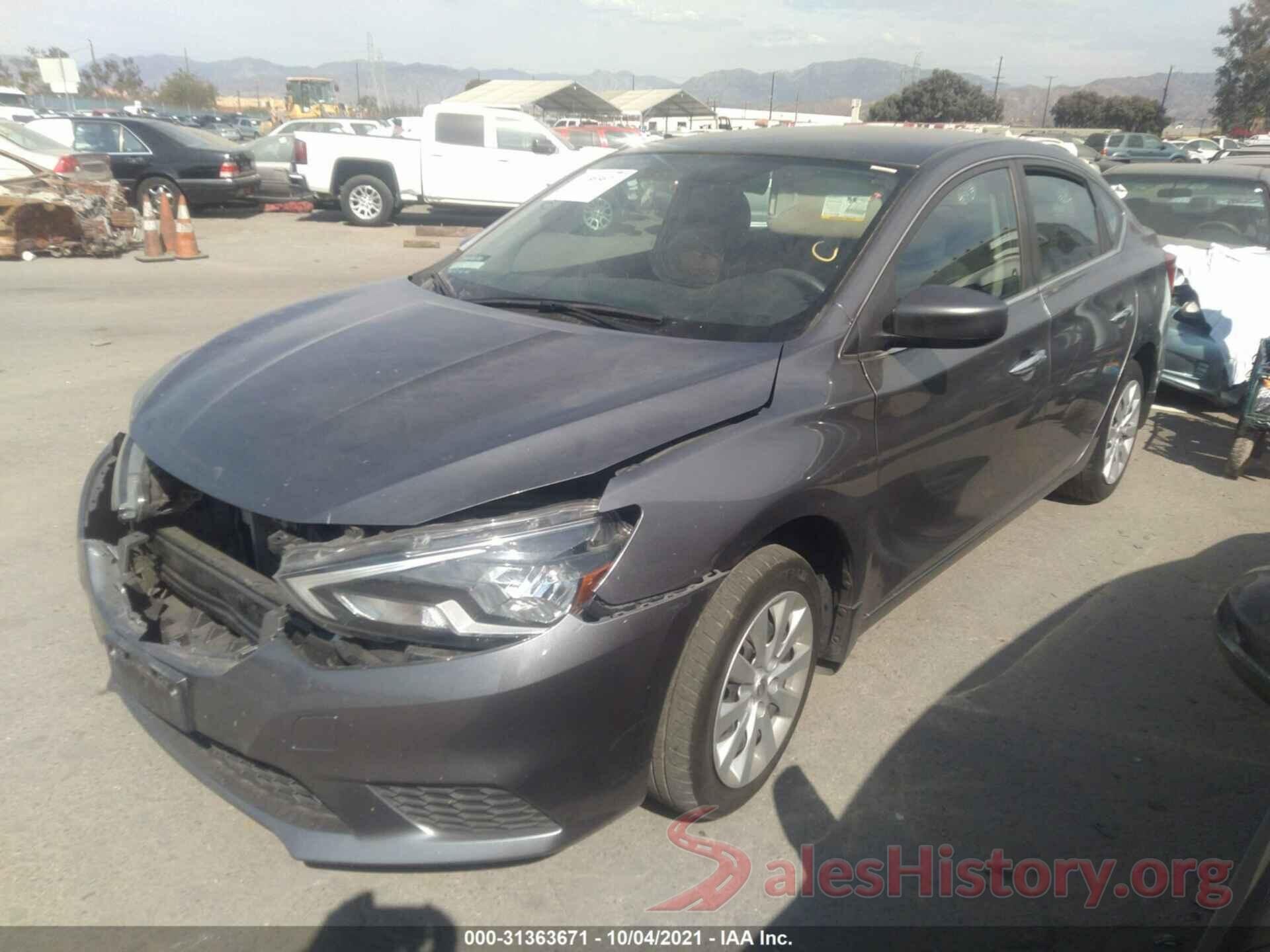 3N1AB7AP8GY293975 2016 NISSAN SENTRA