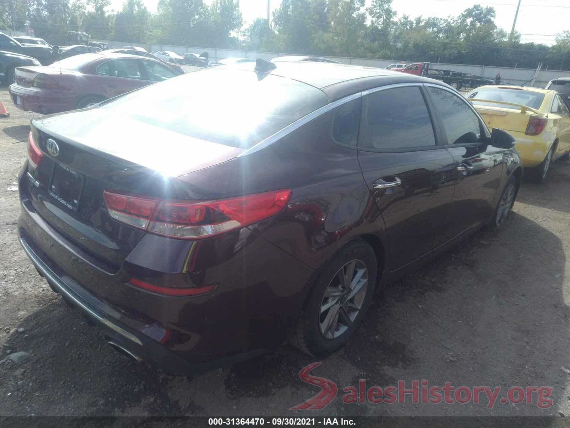 5XXGT4L31KG291872 2019 KIA OPTIMA