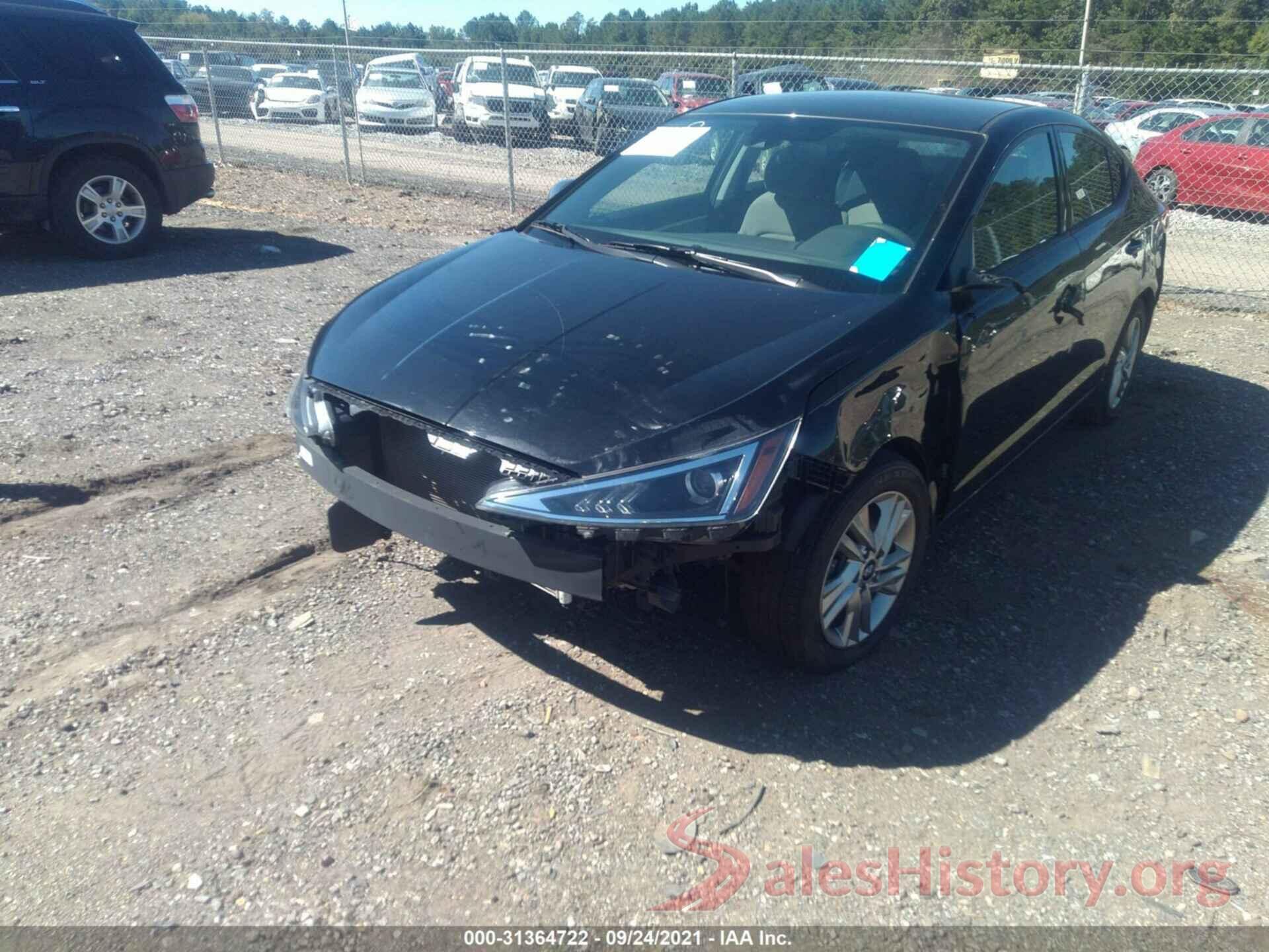 5NPD84LF3LH531301 2020 HYUNDAI ELANTRA