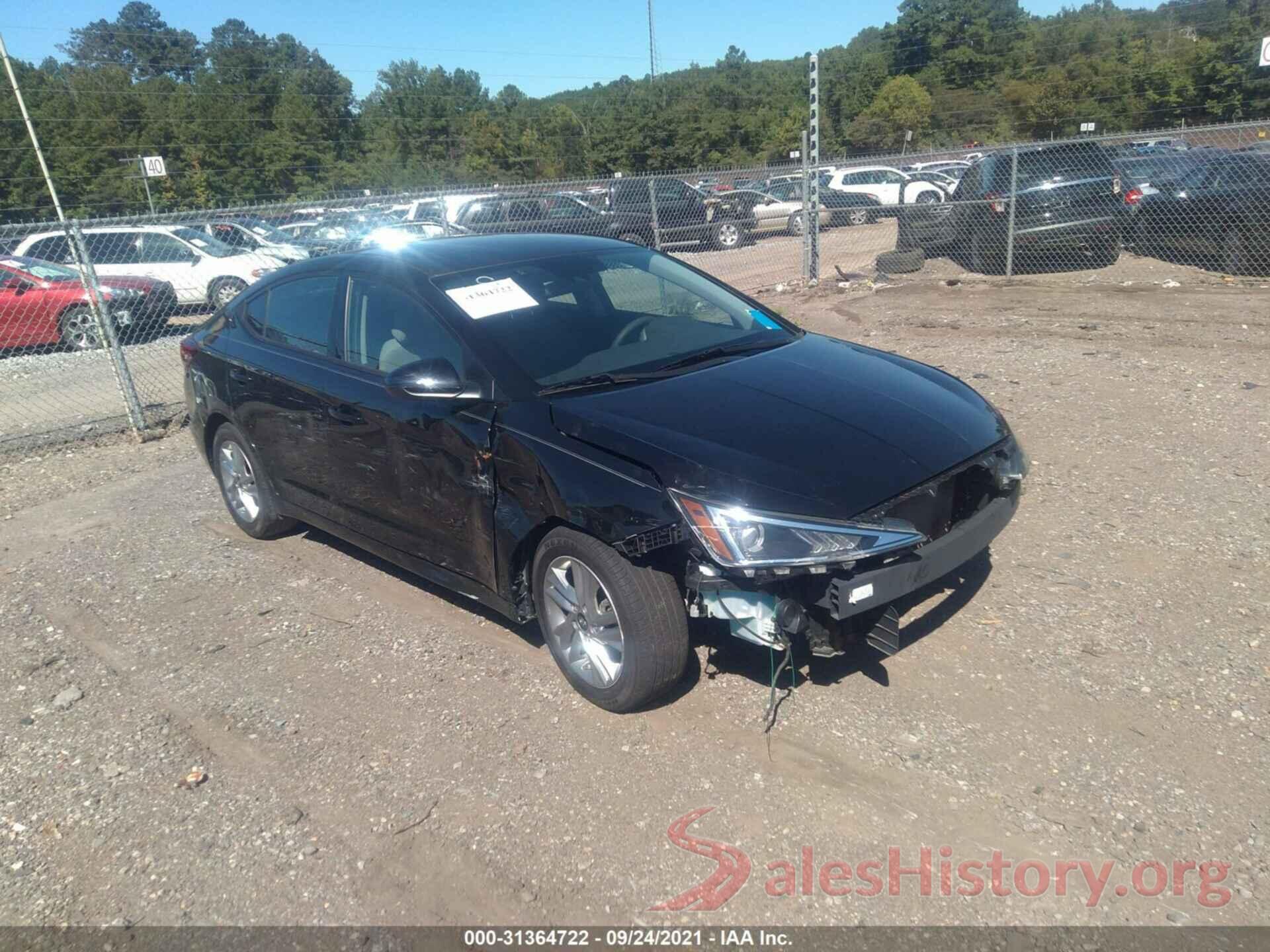 5NPD84LF3LH531301 2020 HYUNDAI ELANTRA