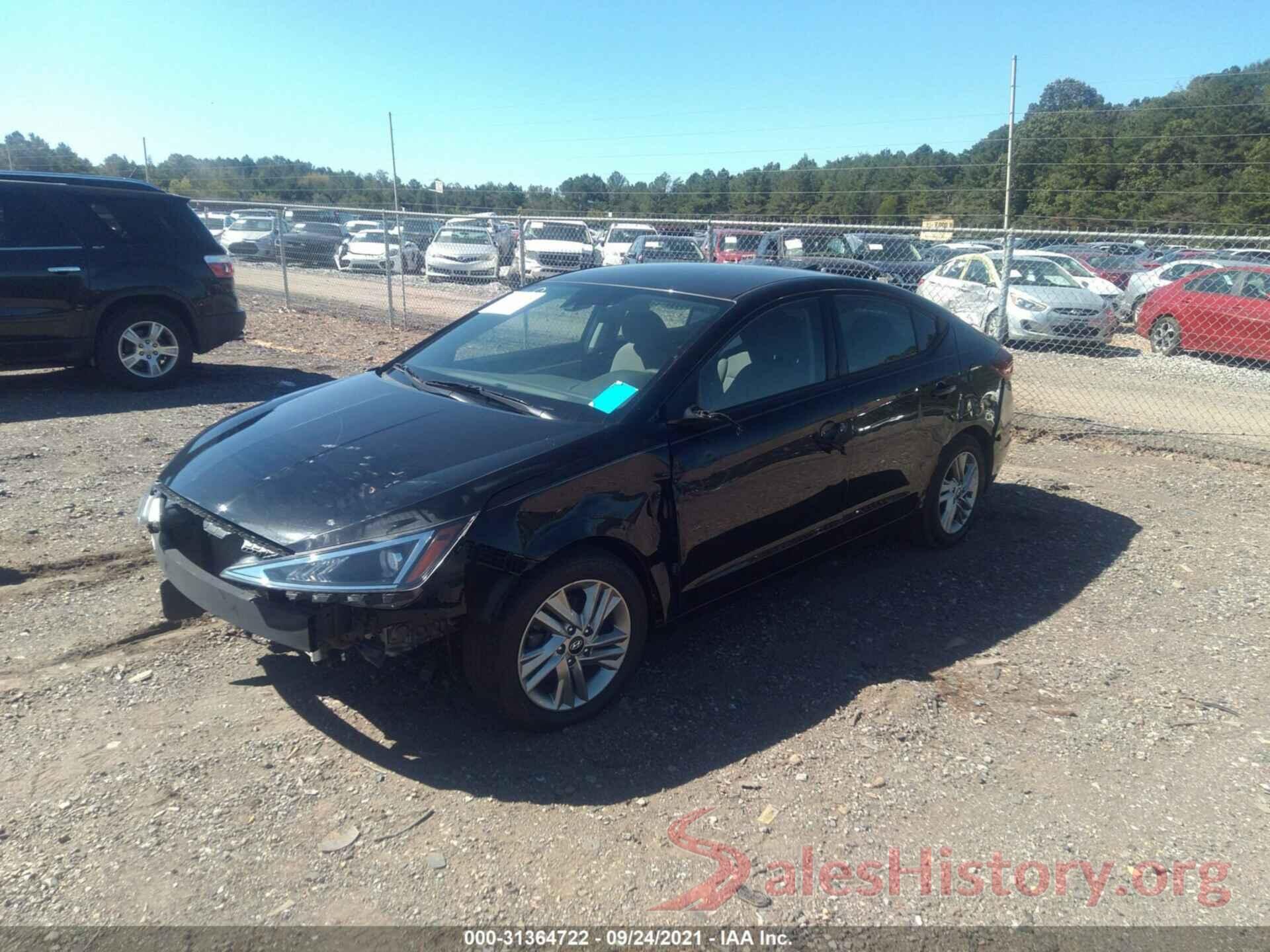 5NPD84LF3LH531301 2020 HYUNDAI ELANTRA