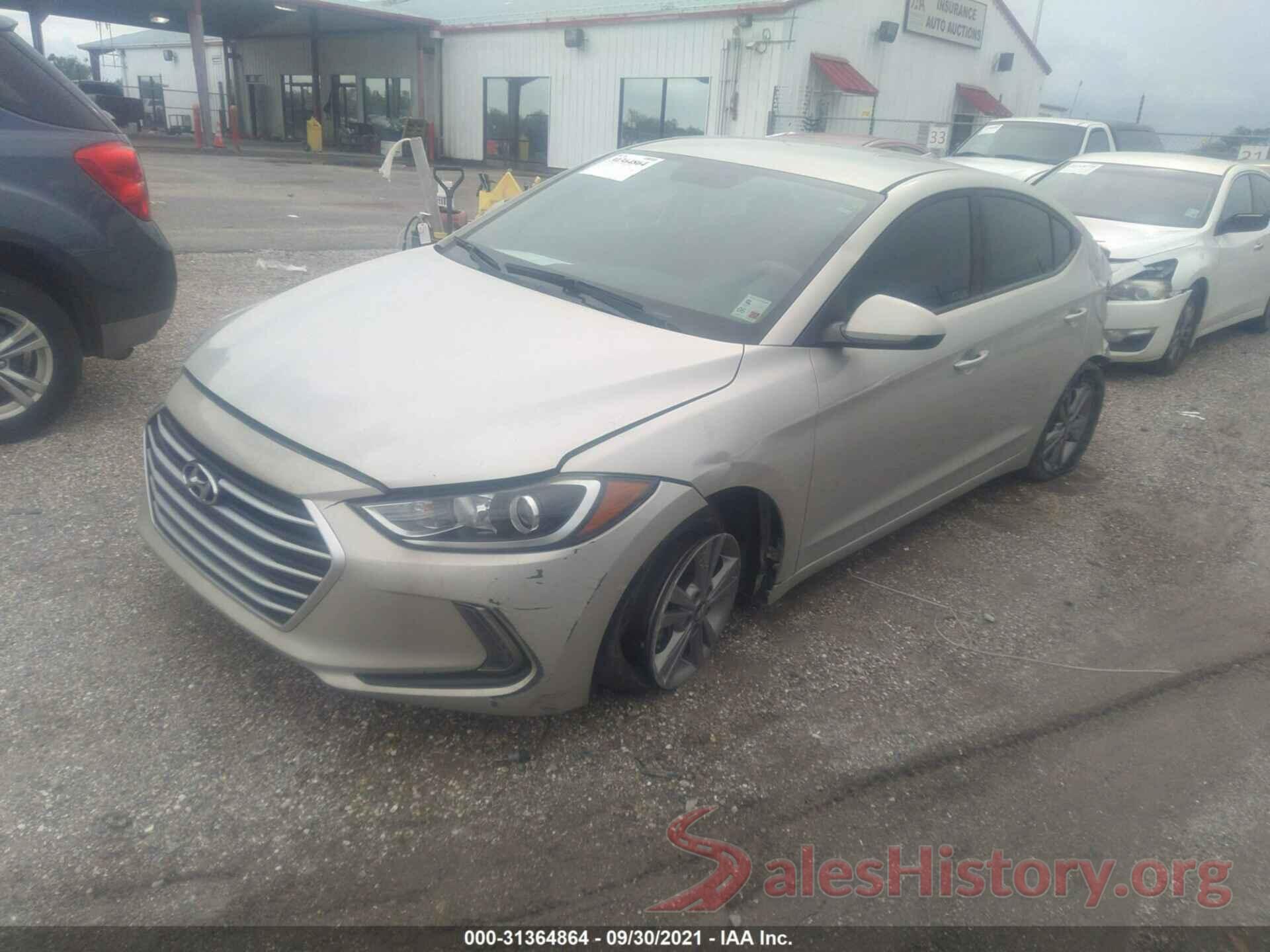 5NPD84LF7HH059983 2017 HYUNDAI ELANTRA