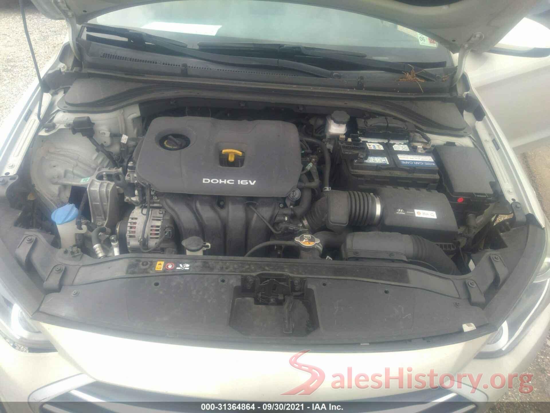 5NPD84LF7HH059983 2017 HYUNDAI ELANTRA