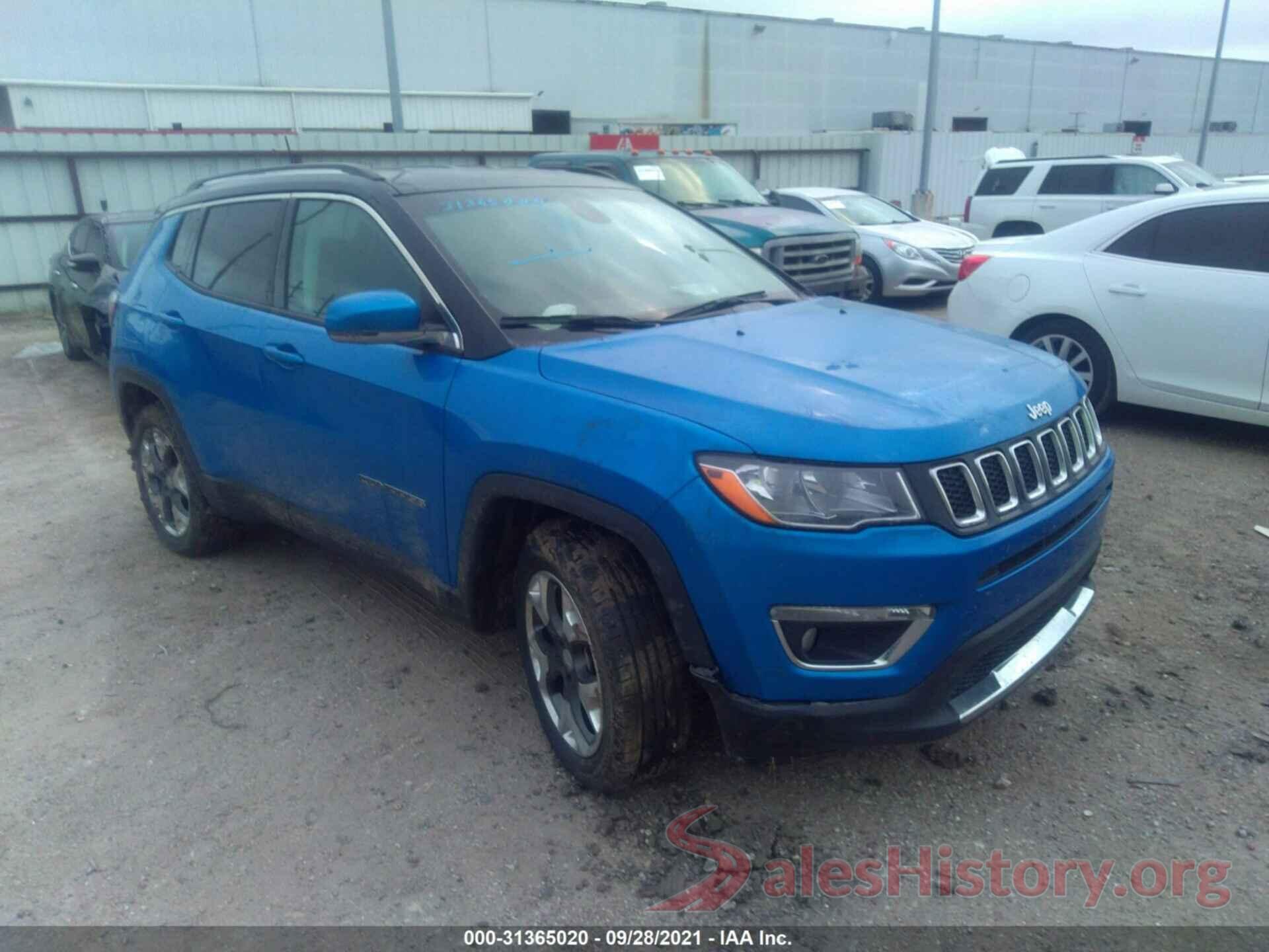 3C4NJDCB8LT193741 2020 JEEP COMPASS