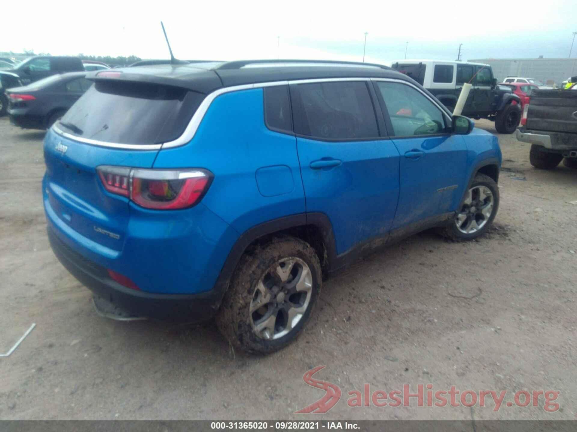 3C4NJDCB8LT193741 2020 JEEP COMPASS