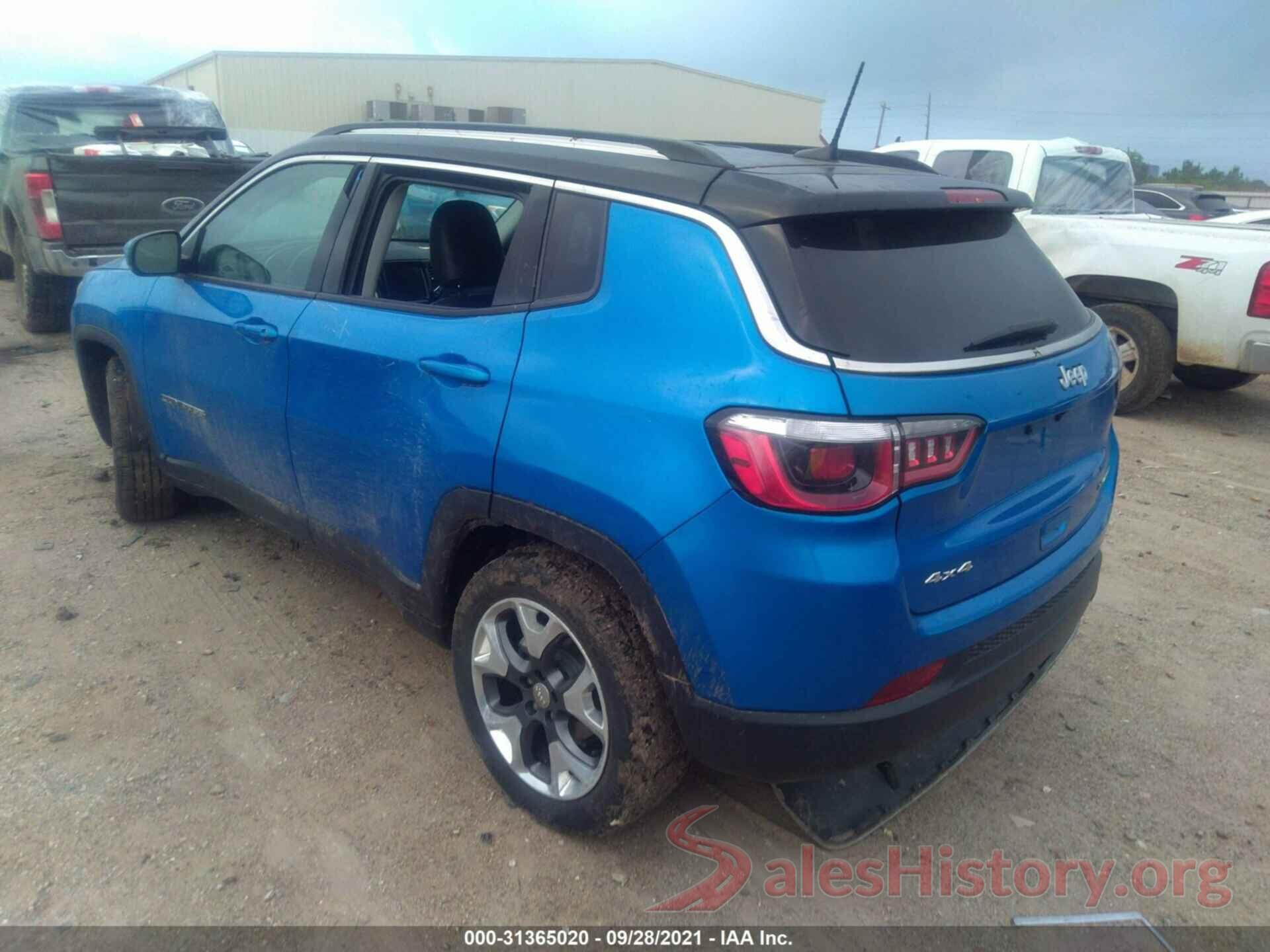 3C4NJDCB8LT193741 2020 JEEP COMPASS