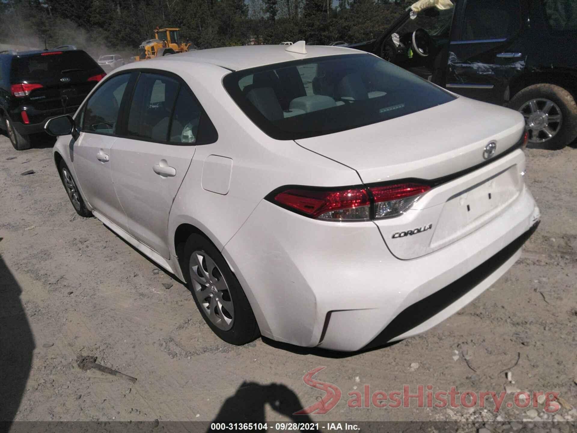 5YFEPMAE0MP215246 2021 TOYOTA COROLLA