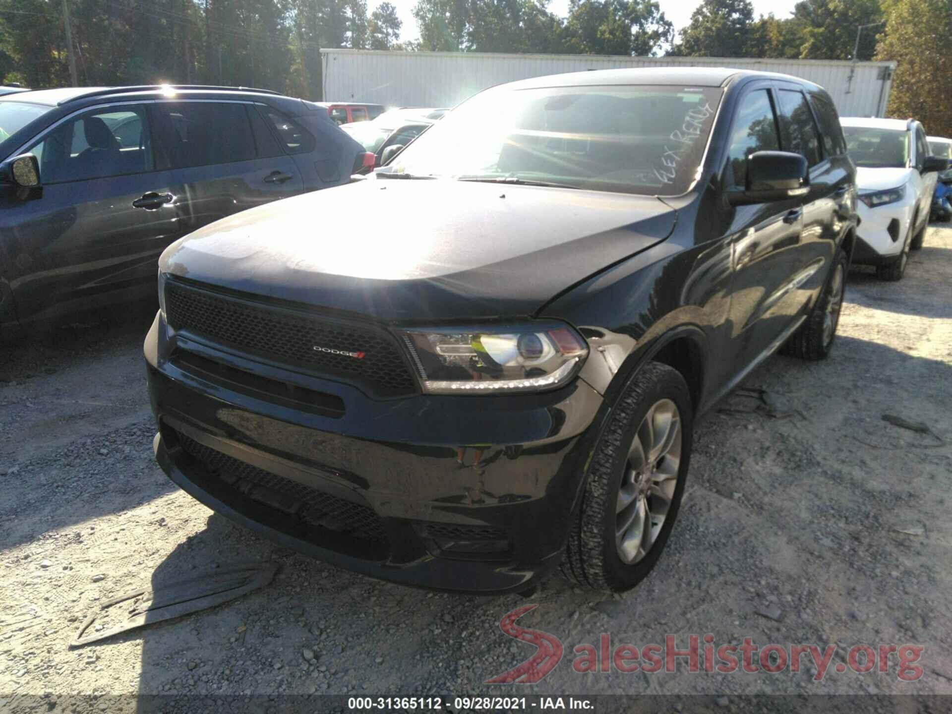 1C4RDJDG2LC260363 2020 DODGE DURANGO