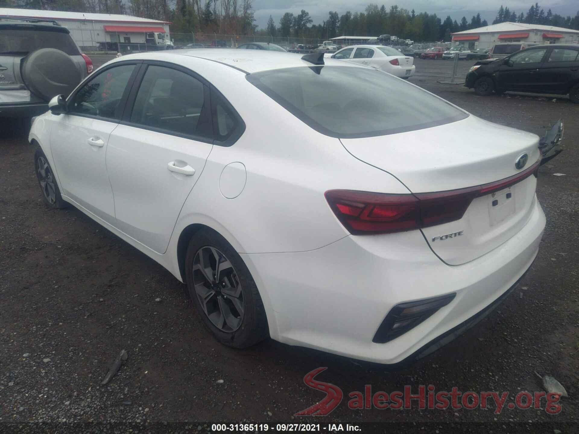 3KPF24AD2KE120244 2019 KIA FORTE