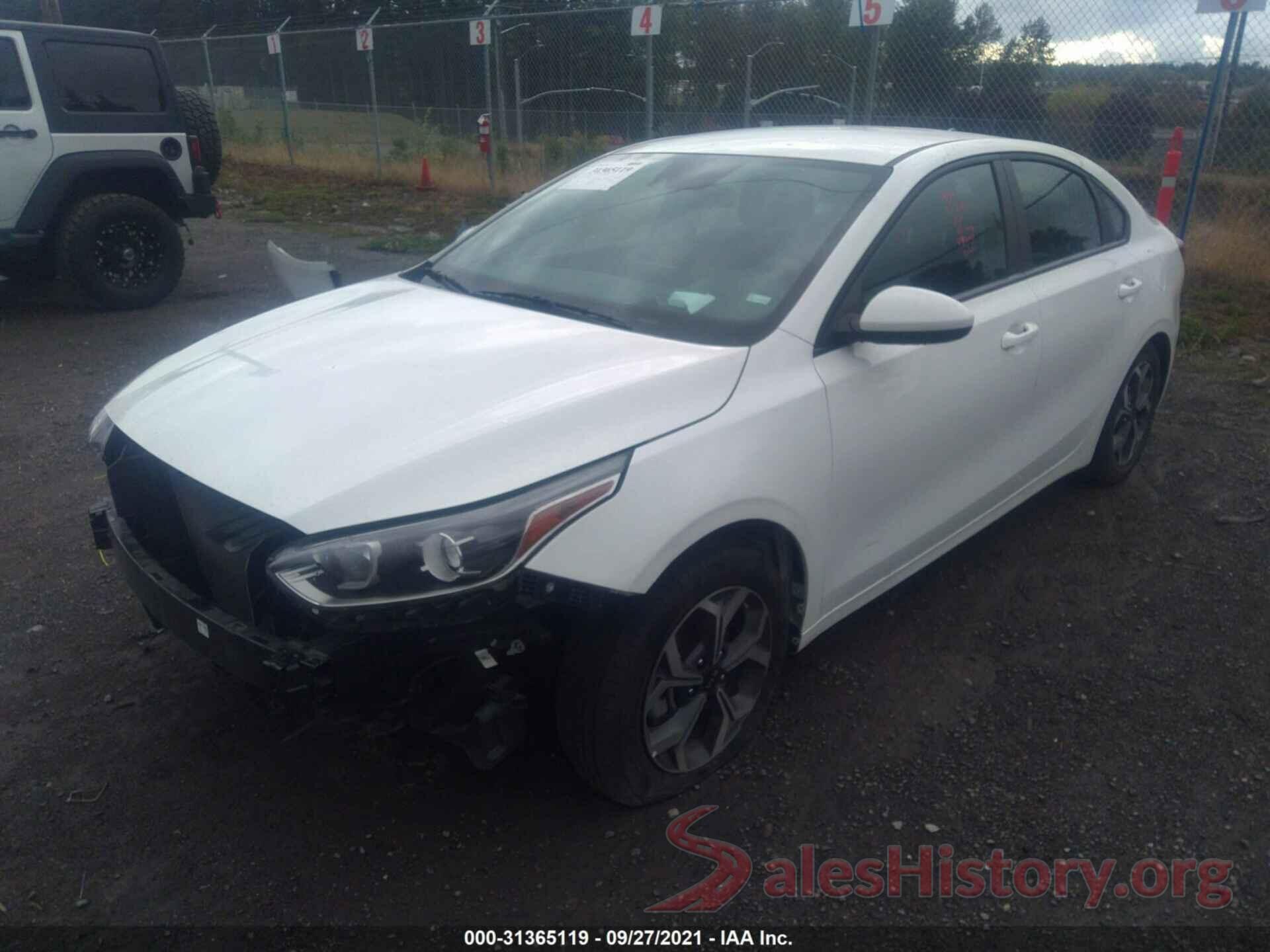 3KPF24AD2KE120244 2019 KIA FORTE