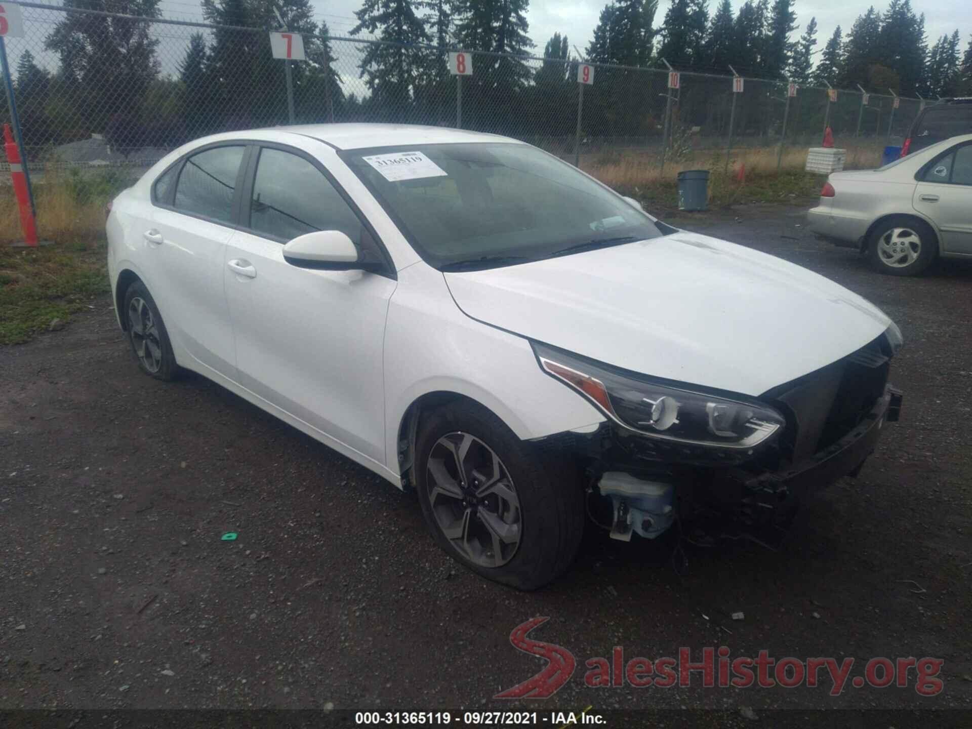 3KPF24AD2KE120244 2019 KIA FORTE