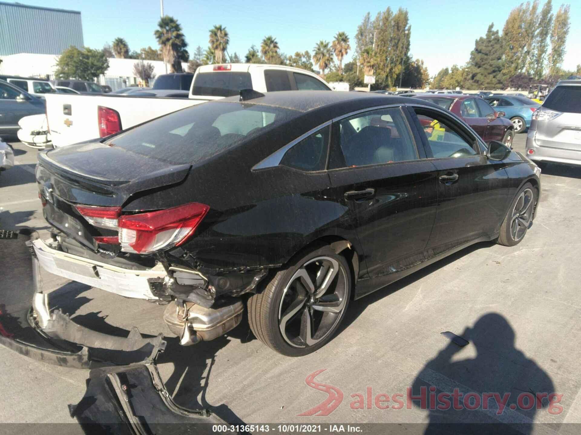 1HGCV1F39MA070457 2021 HONDA ACCORD SEDAN