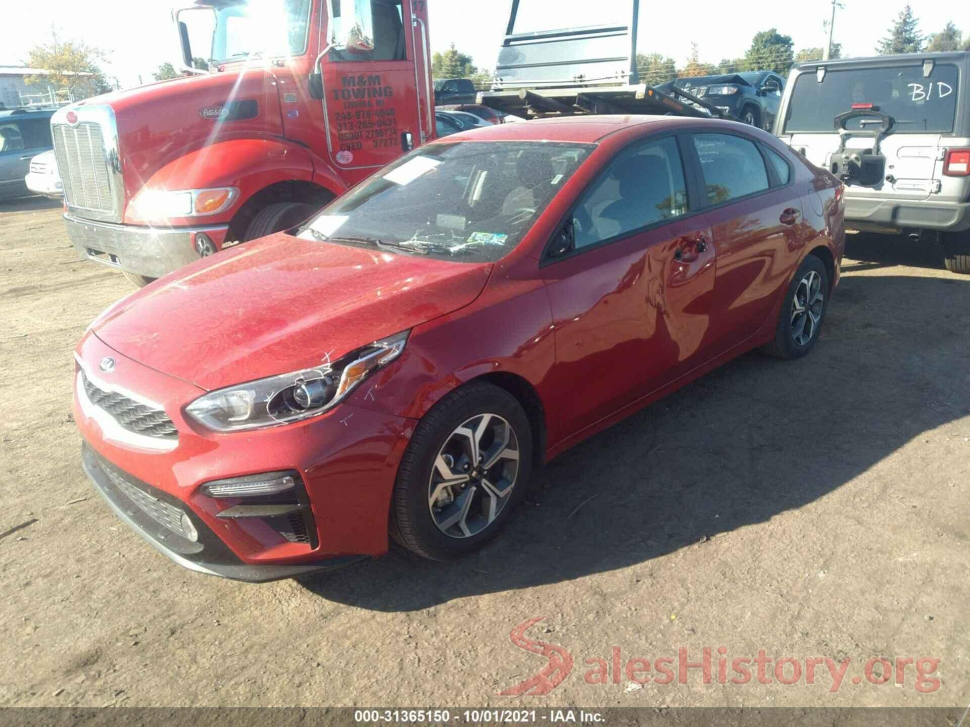 3KPF24ADXME340377 2021 KIA FORTE