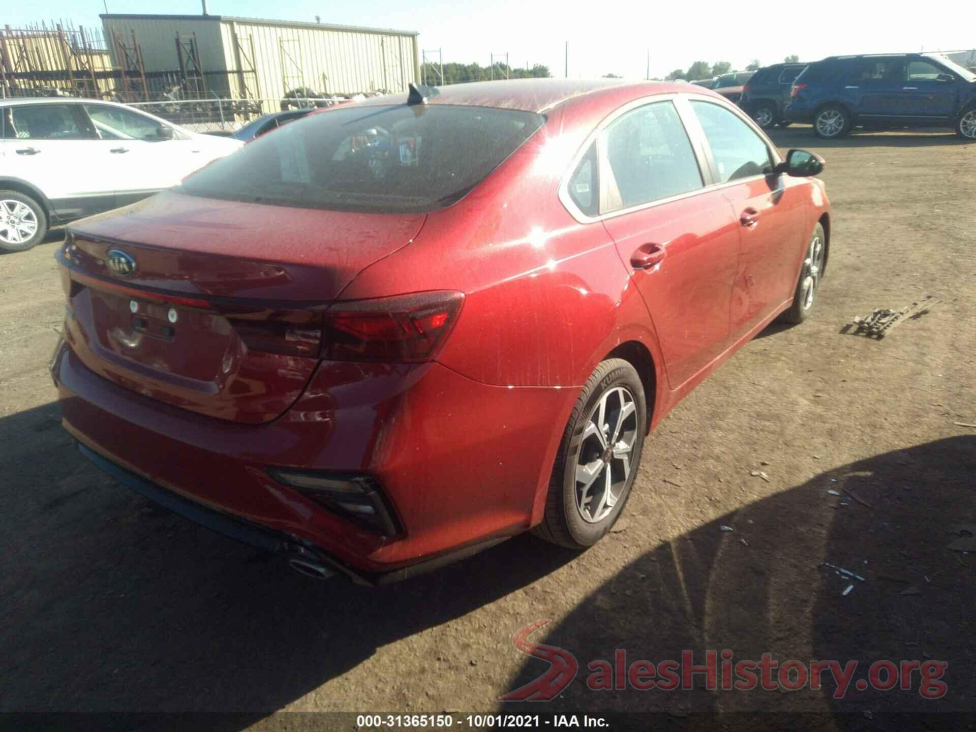 3KPF24ADXME340377 2021 KIA FORTE