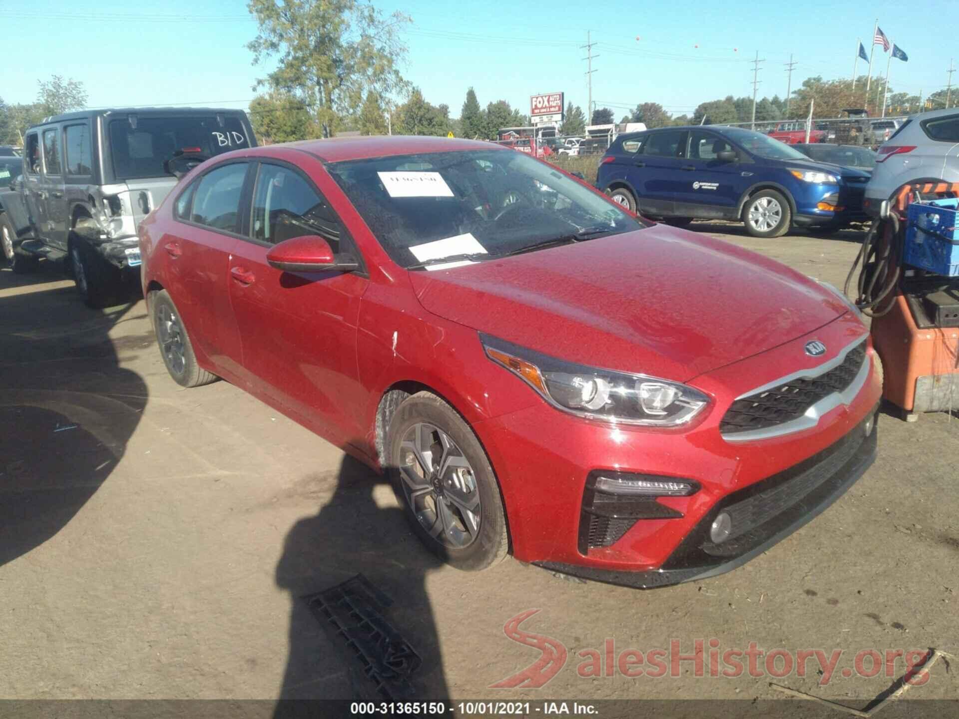 3KPF24ADXME340377 2021 KIA FORTE