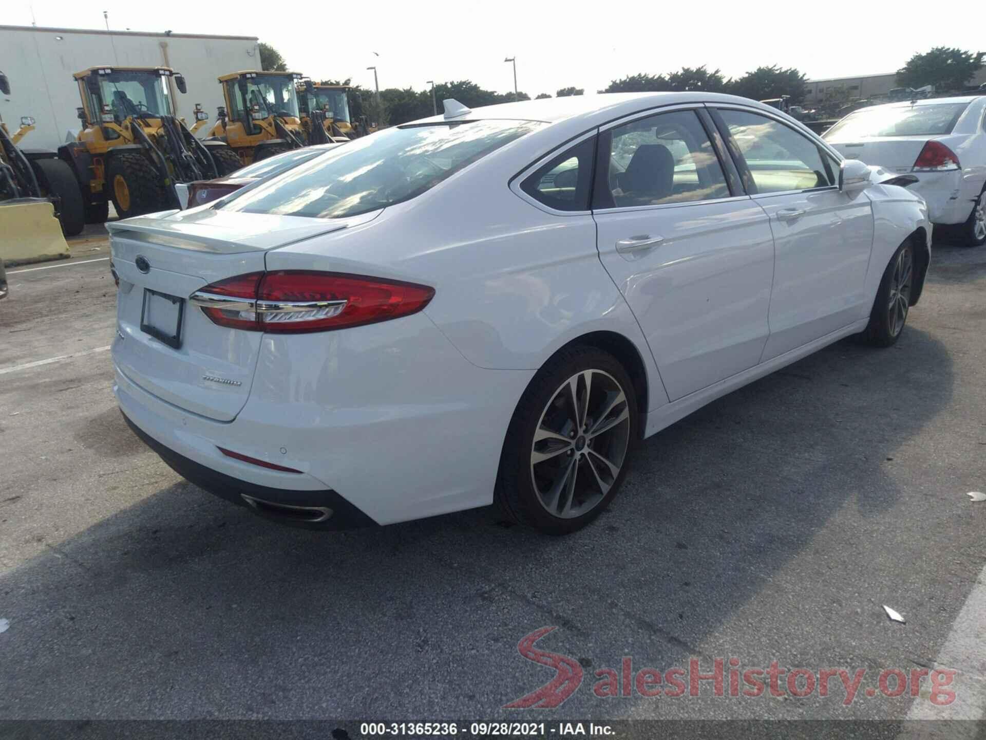 3FA6P0D90LR174207 2020 FORD FUSION