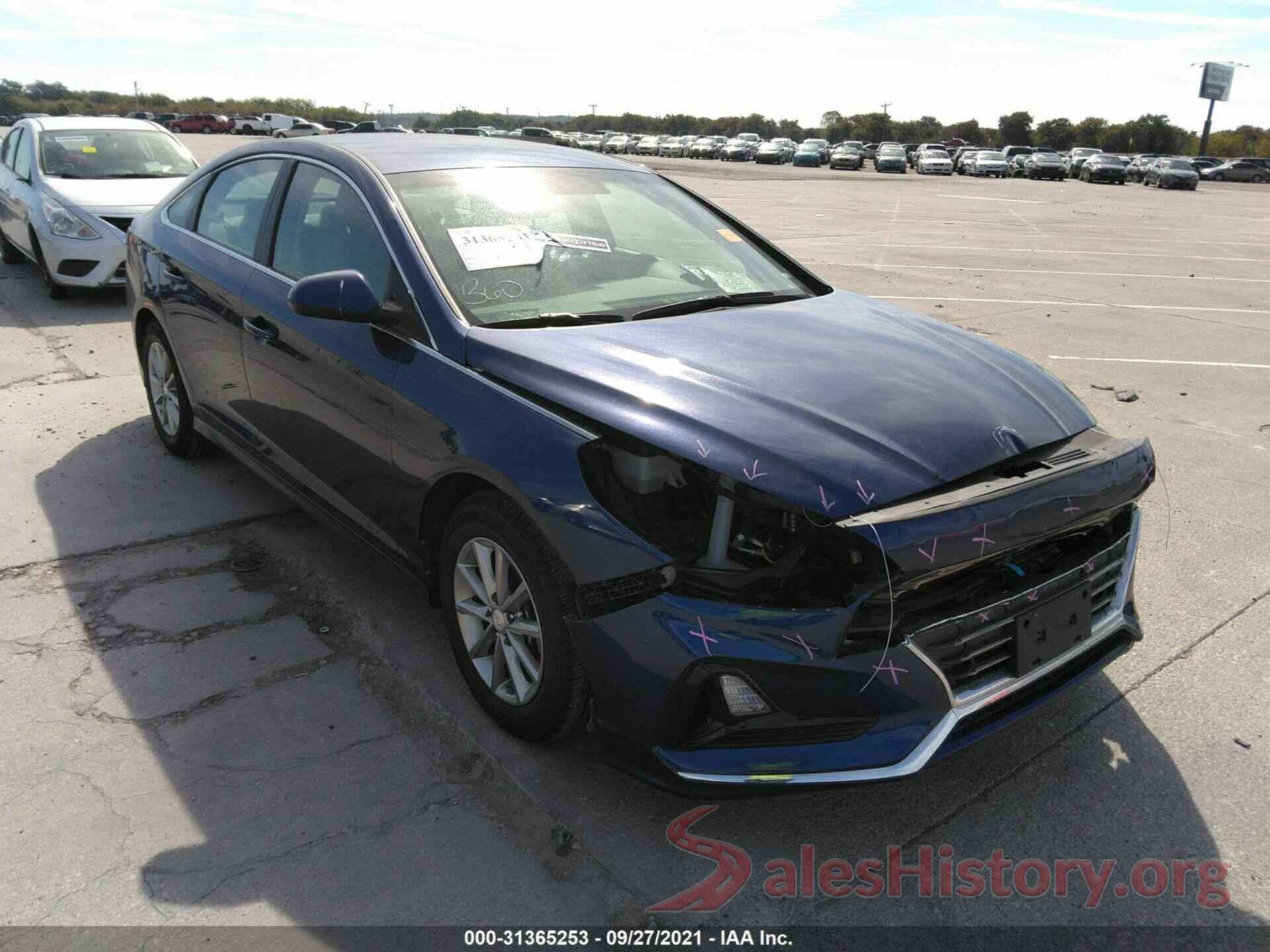 5NPE24AF6KH785348 2019 HYUNDAI SONATA