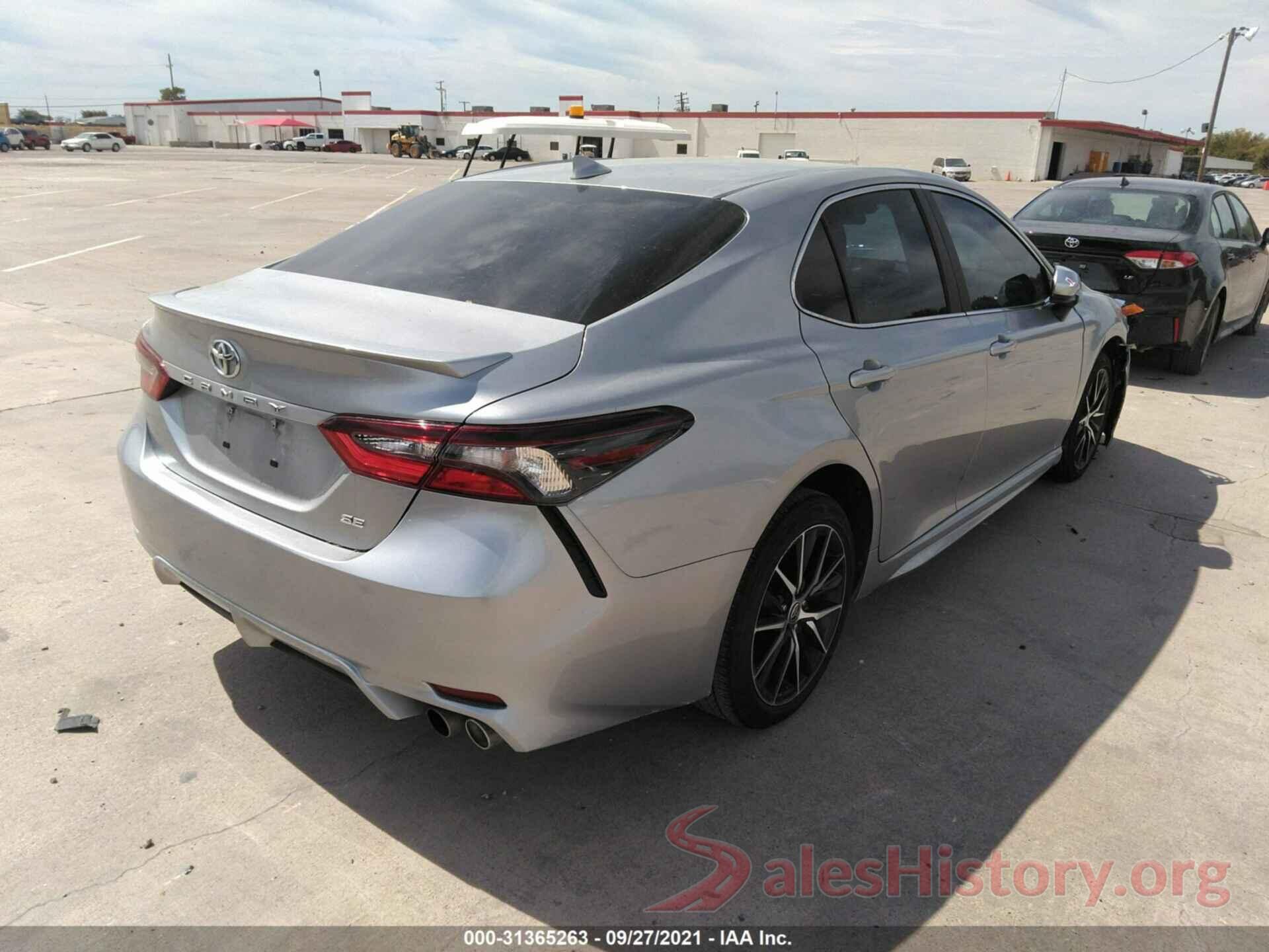 4T1G11AK0MU522039 2021 TOYOTA CAMRY