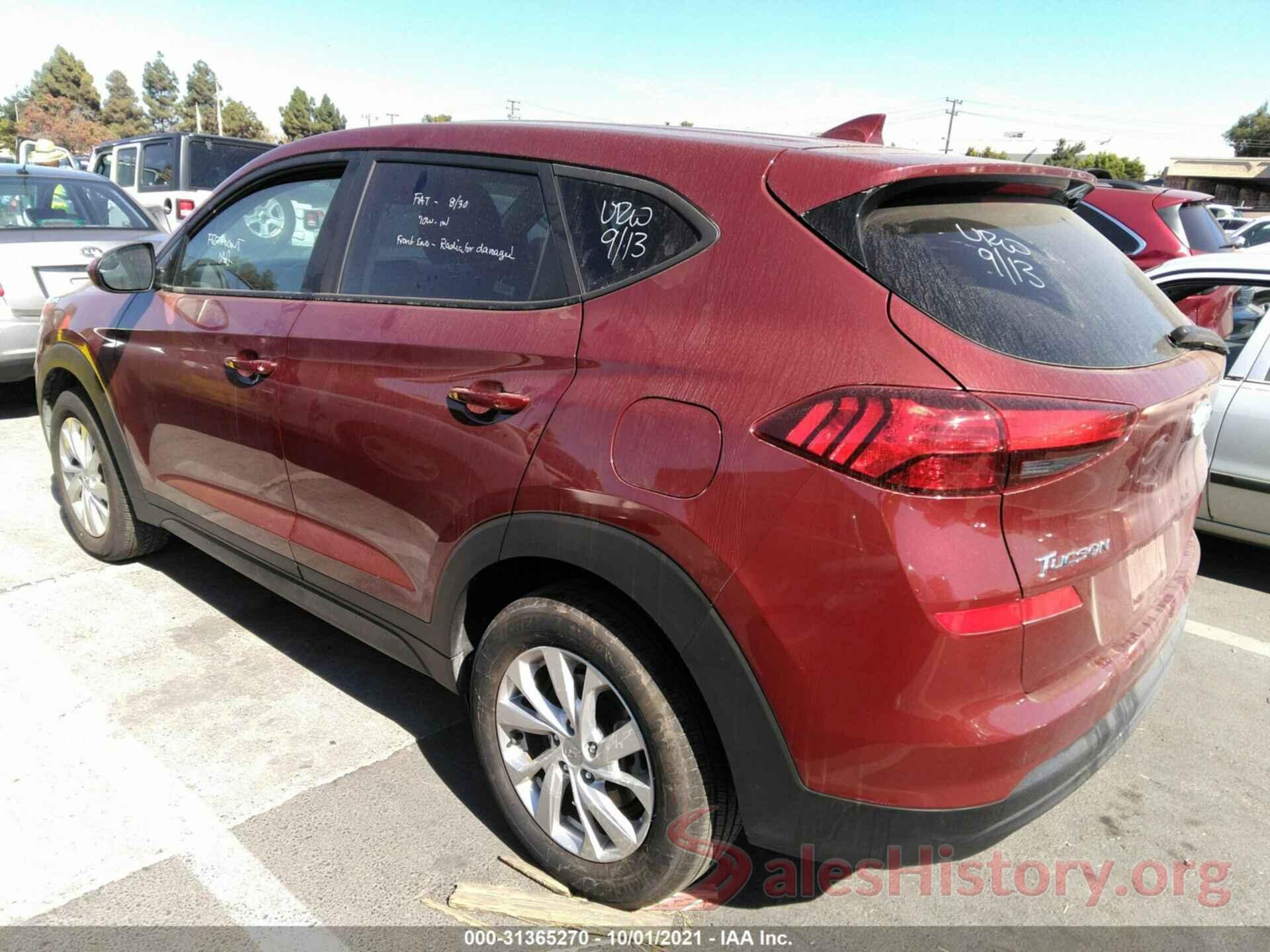 KM8J2CA48LU210839 2020 HYUNDAI TUCSON