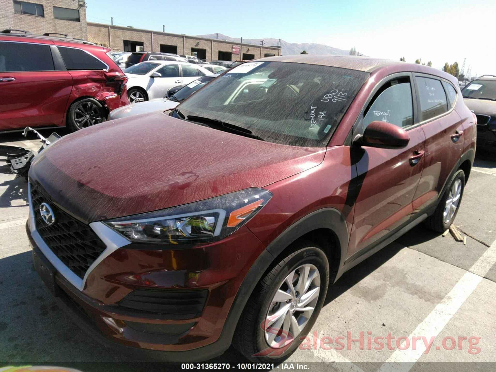 KM8J2CA48LU210839 2020 HYUNDAI TUCSON