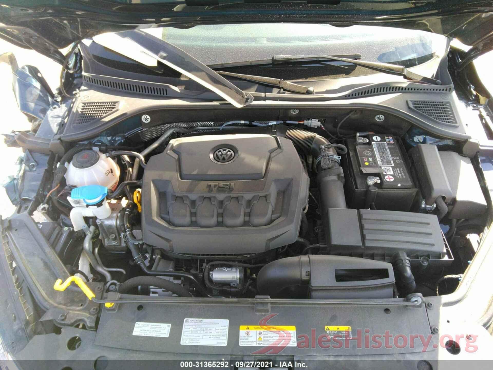 1VWSA7A36MC006345 2021 VOLKSWAGEN PASSAT