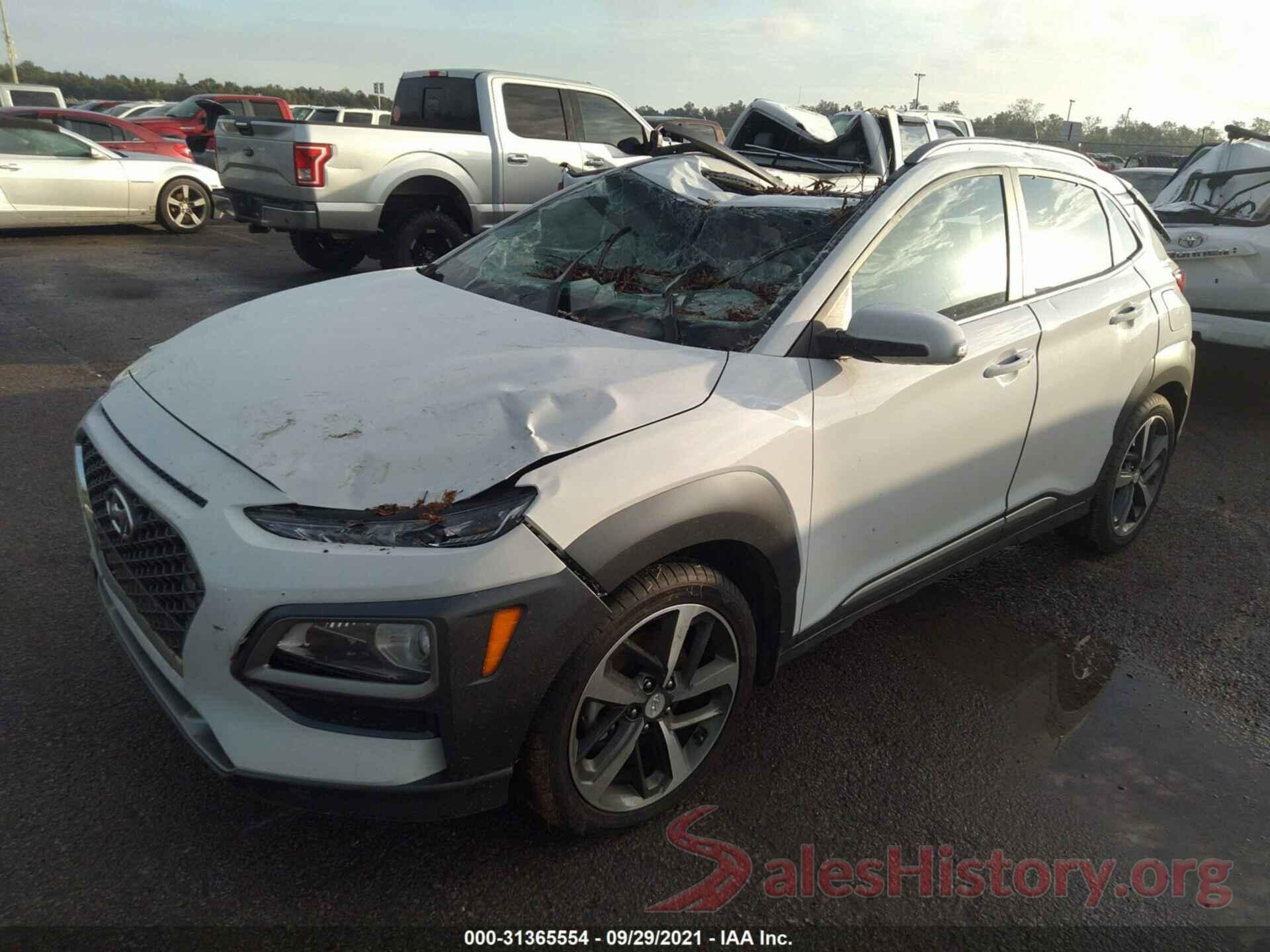 KM8K33A51MU626212 2021 HYUNDAI KONA