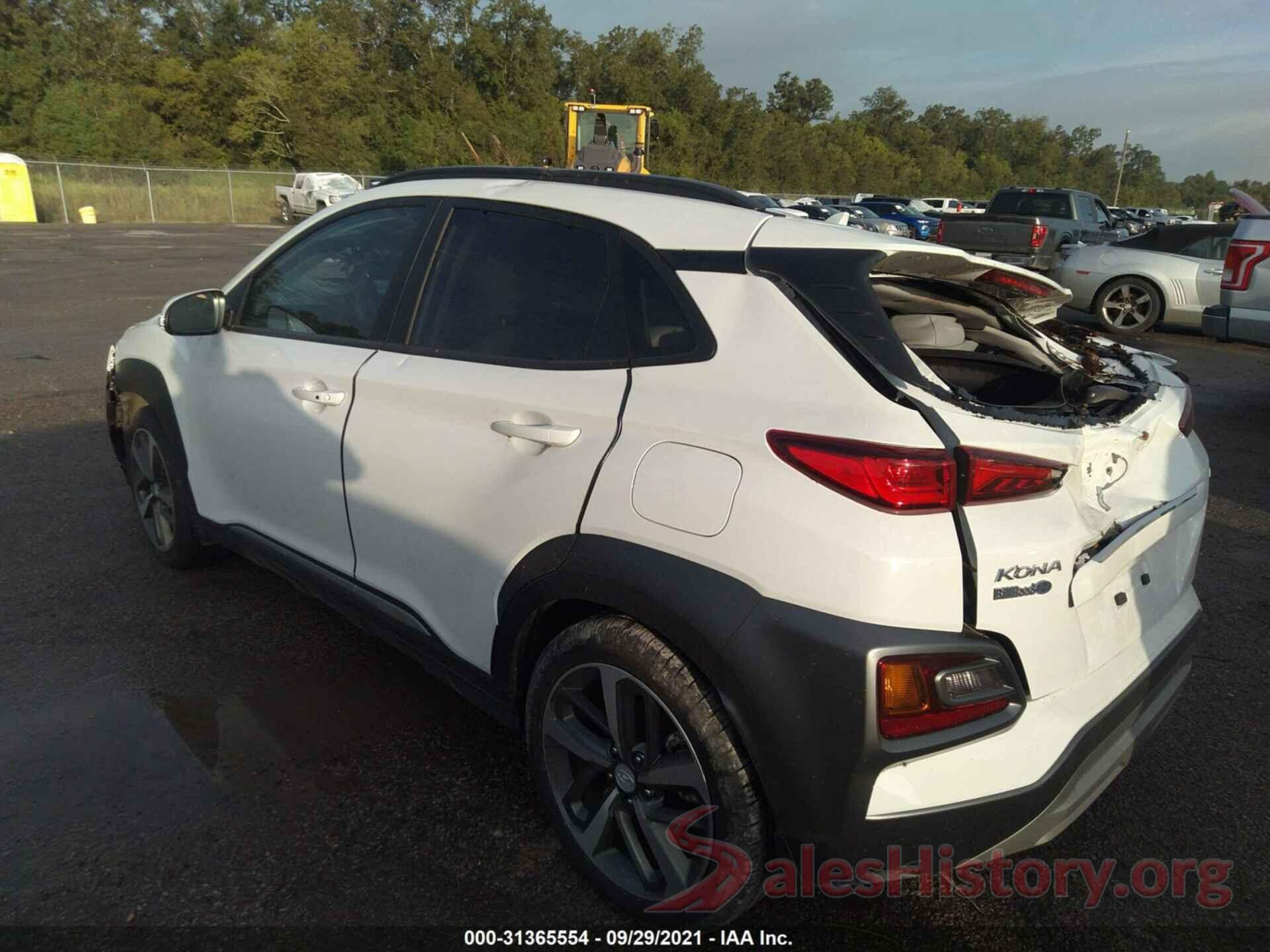 KM8K33A51MU626212 2021 HYUNDAI KONA