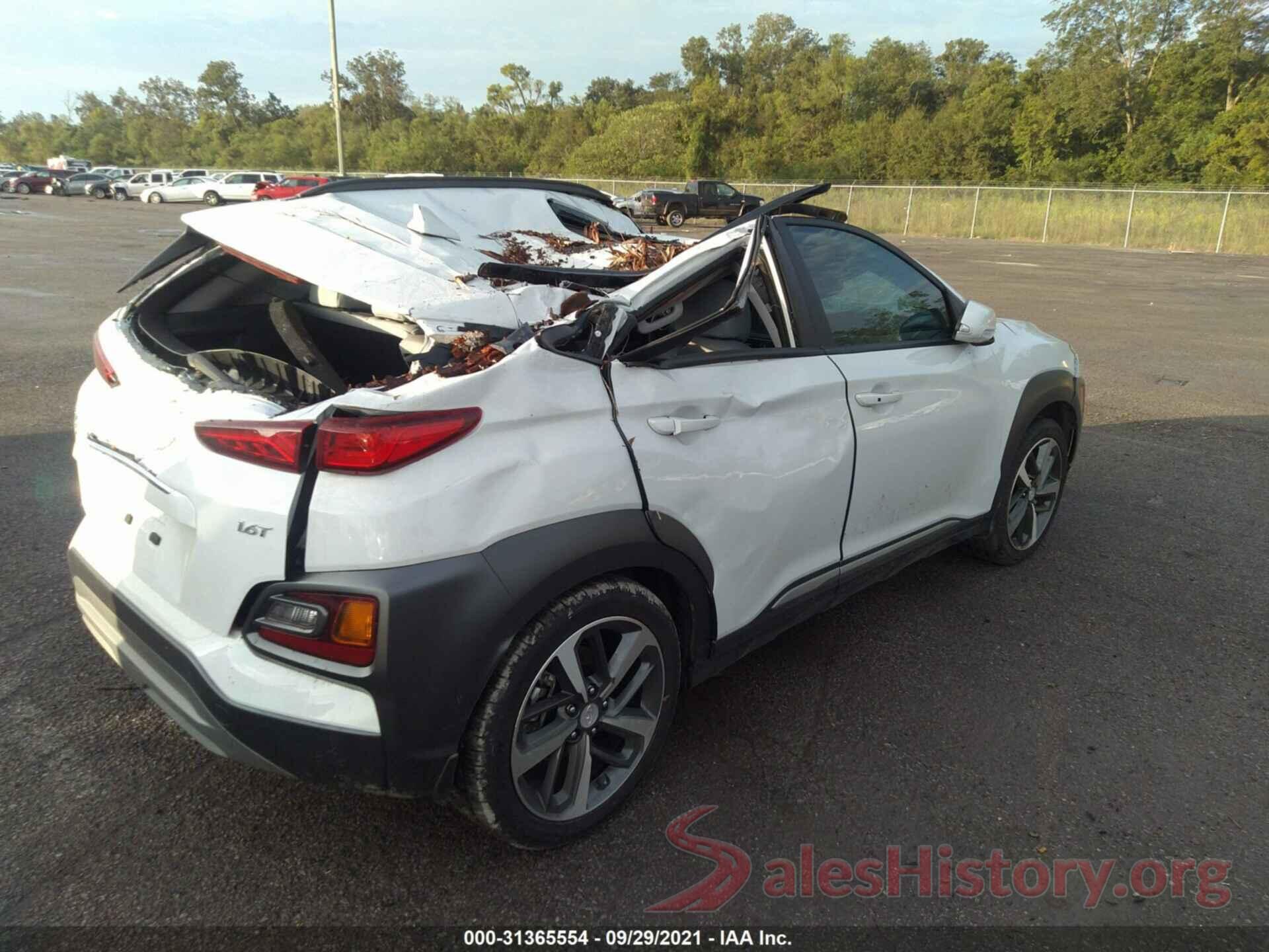 KM8K33A51MU626212 2021 HYUNDAI KONA