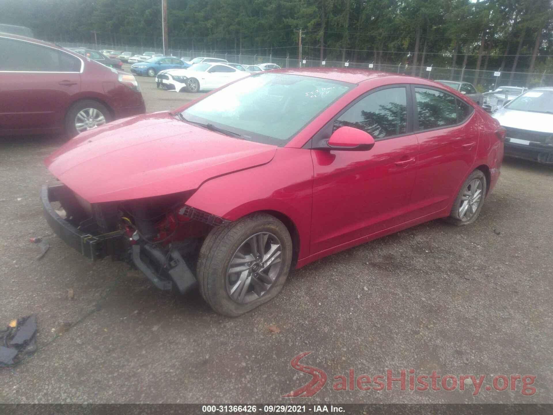 KMHD84LF8KU768009 2019 HYUNDAI ELANTRA