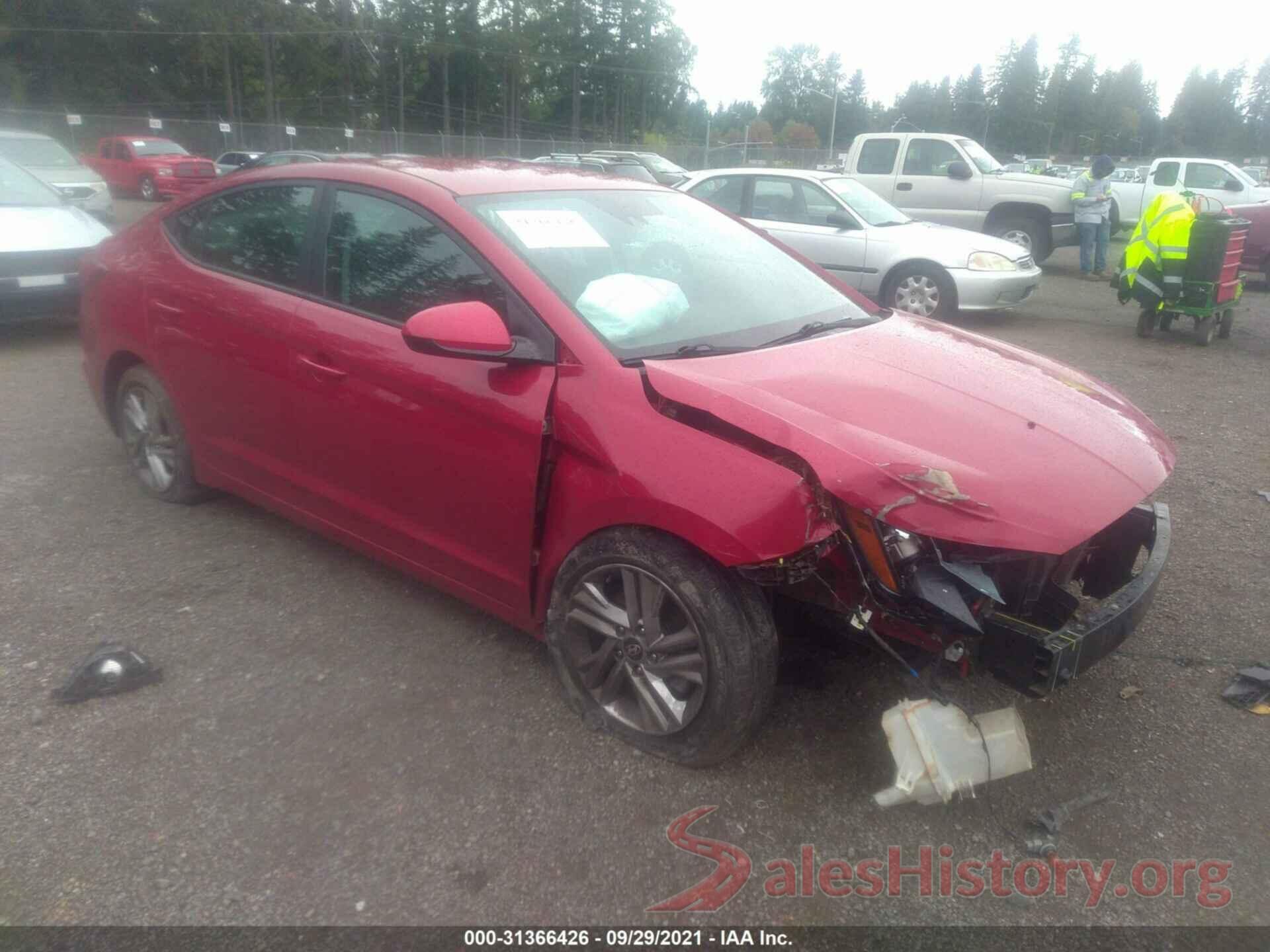 KMHD84LF8KU768009 2019 HYUNDAI ELANTRA