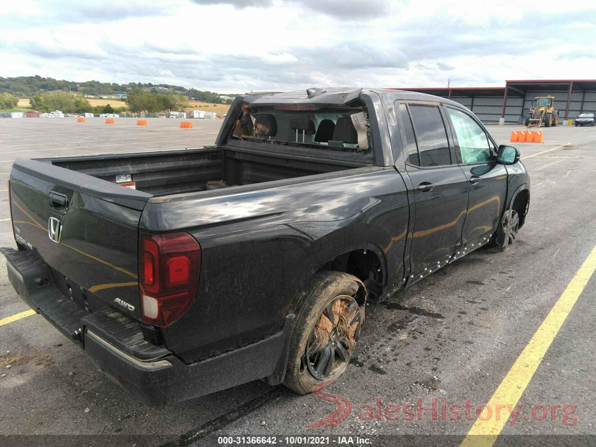 5FPYK3F14KB046053 2019 HONDA RIDGELINE