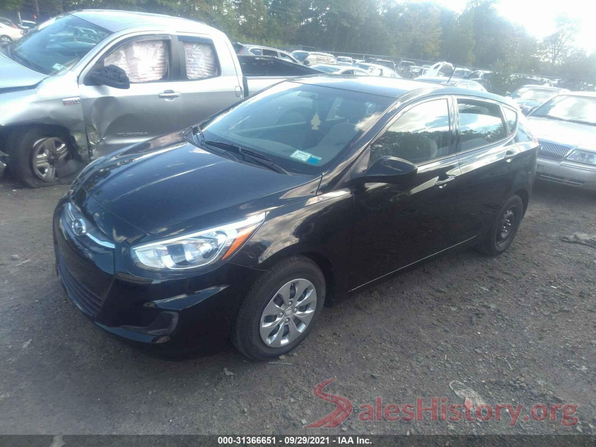 KMHCT5AE4HU354583 2017 HYUNDAI ACCENT