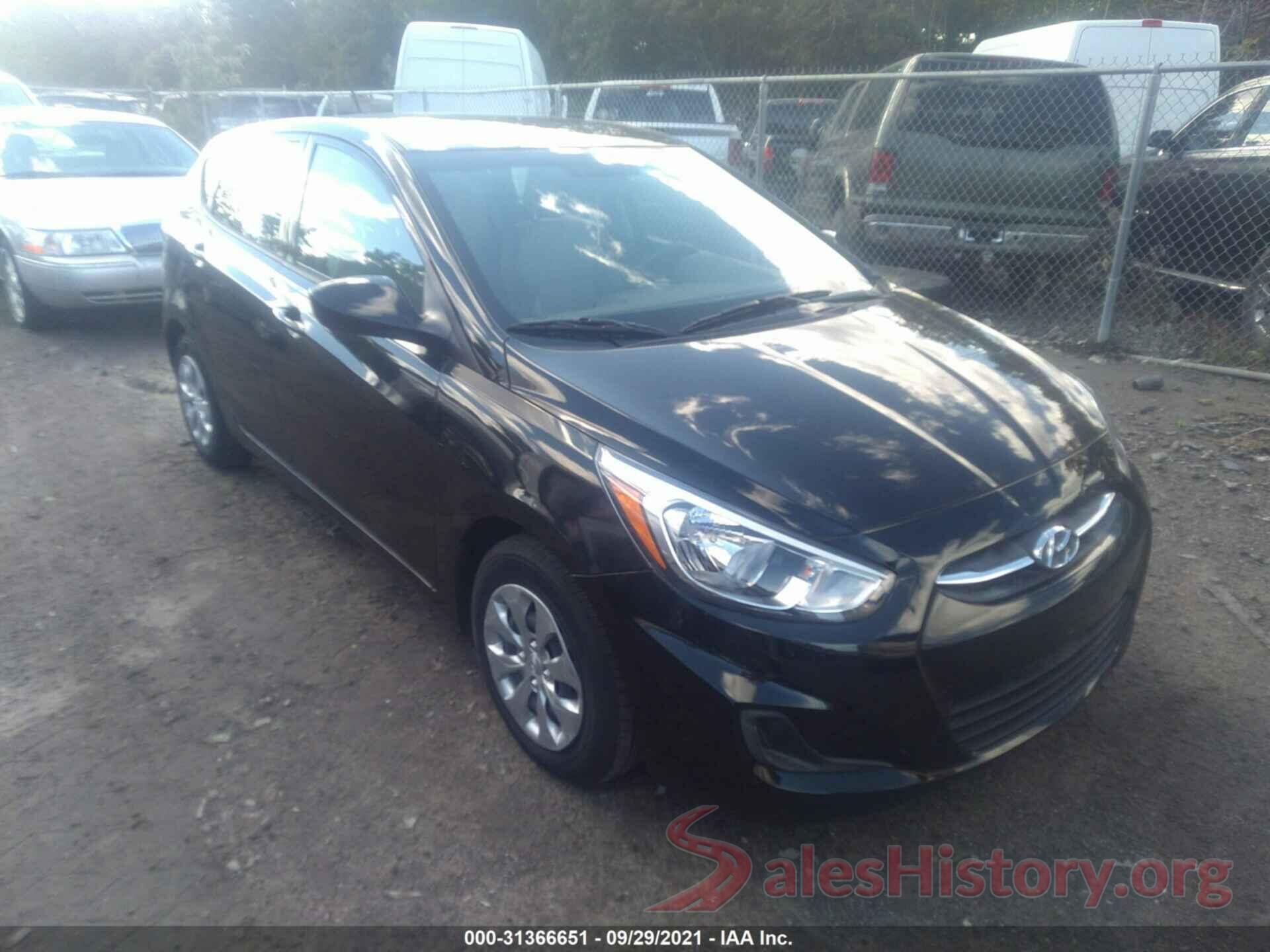 KMHCT5AE4HU354583 2017 HYUNDAI ACCENT