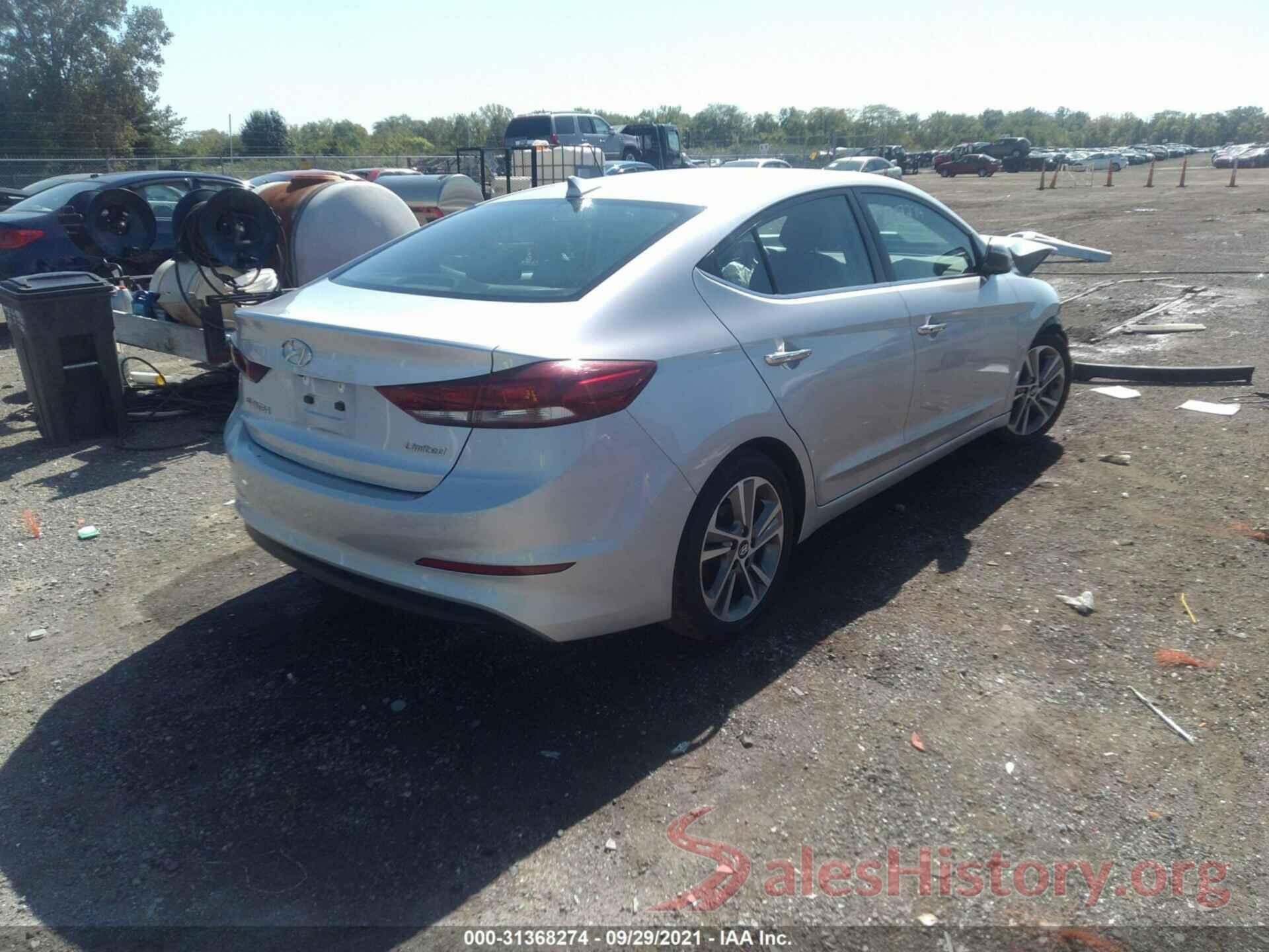 5NPD84LF9HH047494 2017 HYUNDAI ELANTRA