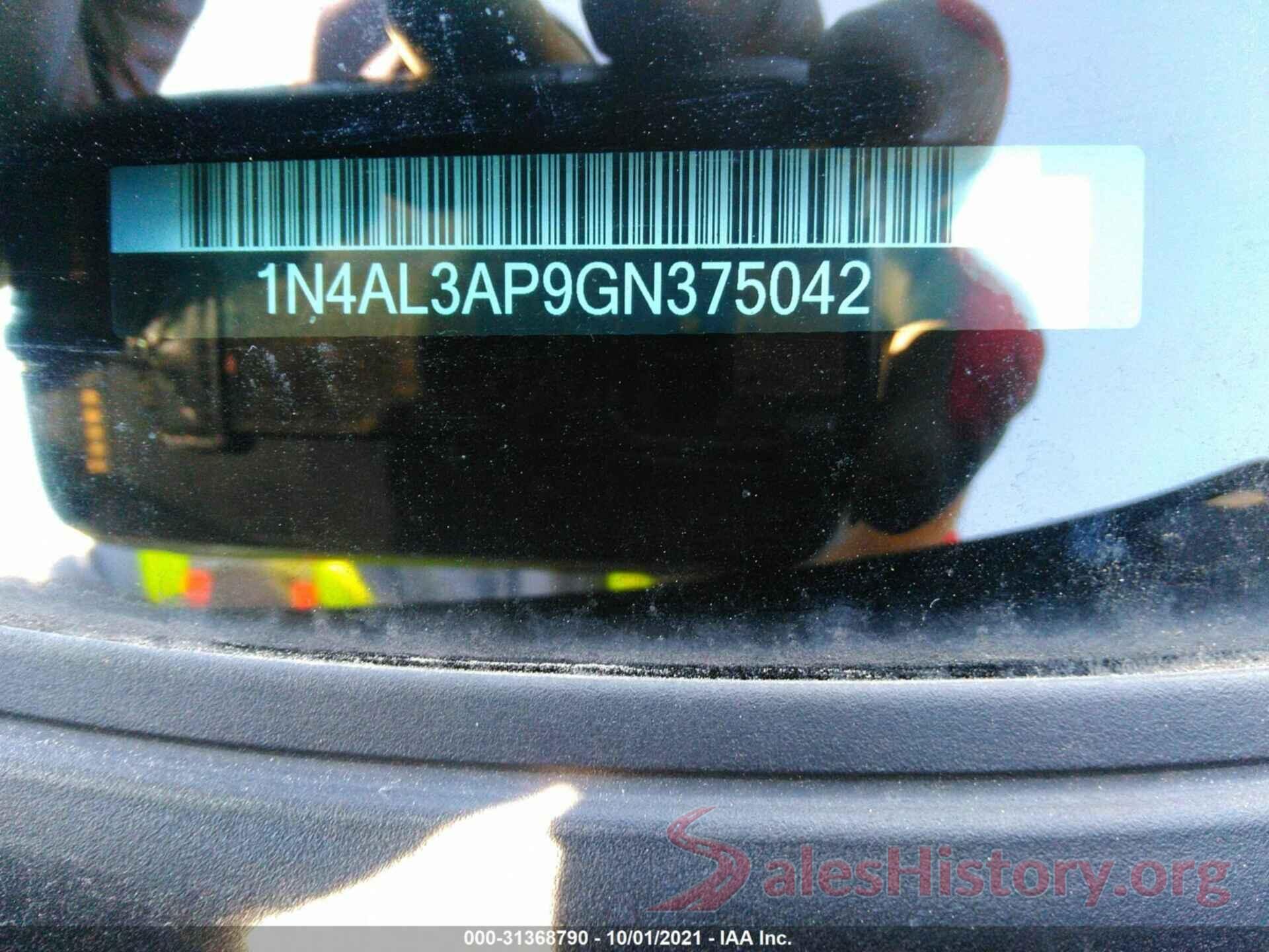 1N4AL3AP9GN375042 2016 NISSAN ALTIMA