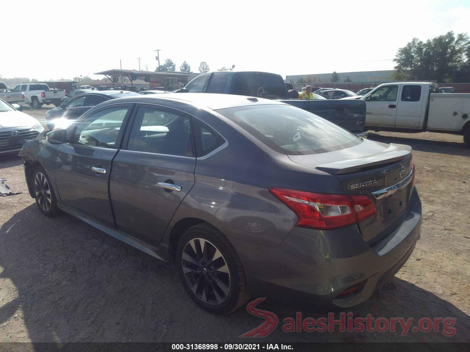 3N1AB7AP1KY373580 2019 NISSAN SENTRA