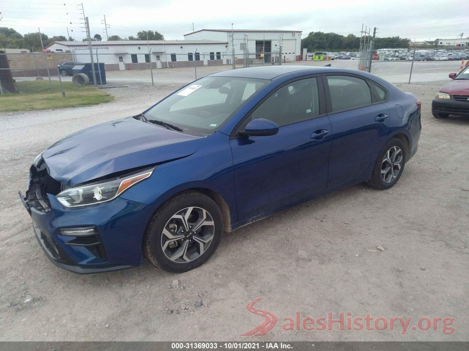 3KPF24AD1ME292560 2021 KIA FORTE