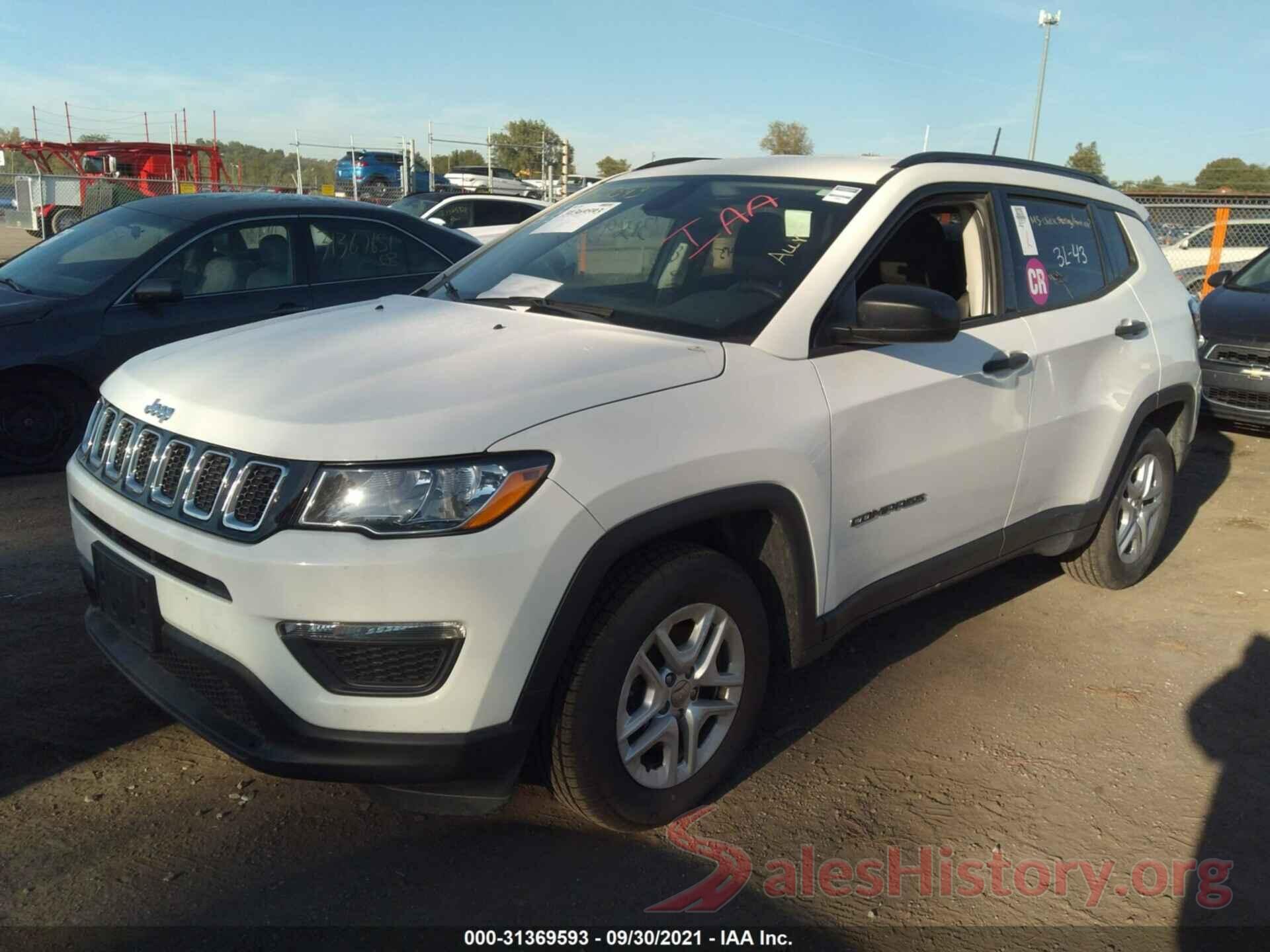 3C4NJCAB2JT145095 2018 JEEP COMPASS