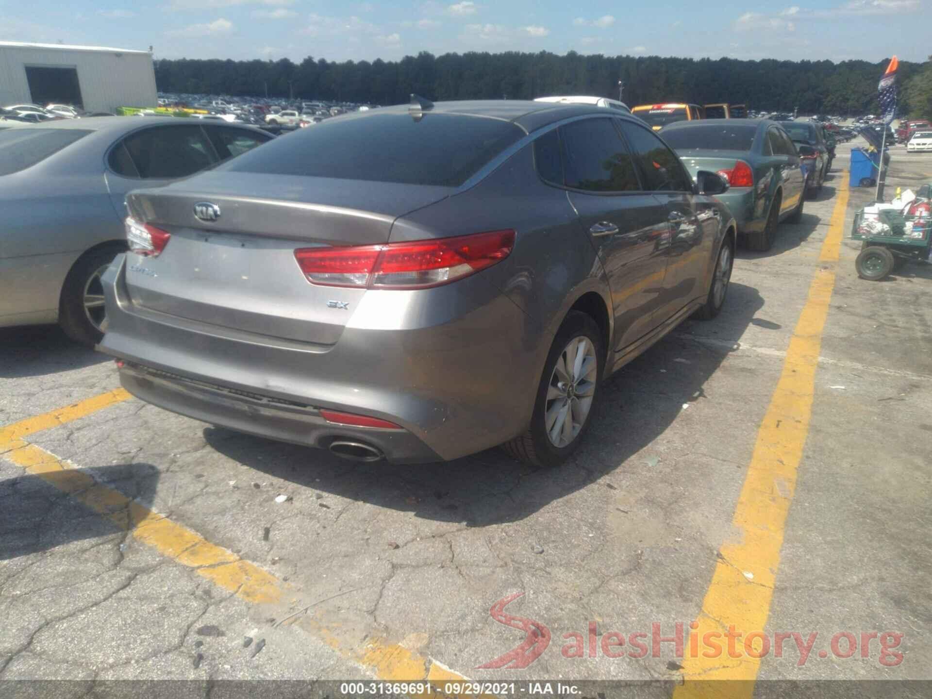 5XXGU4L39GG084392 2016 KIA OPTIMA