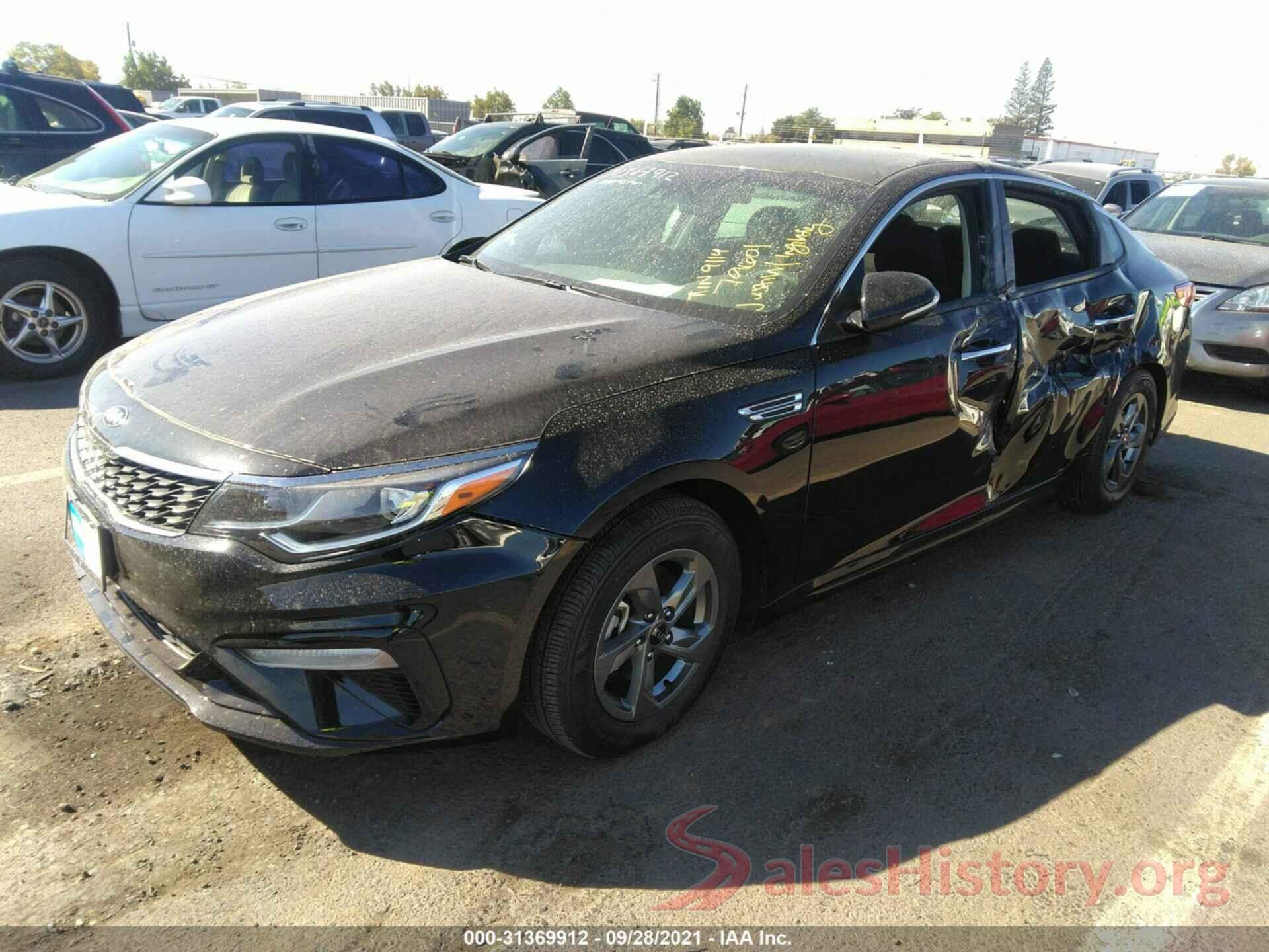 5XXGT4L34KG348291 2019 KIA OPTIMA