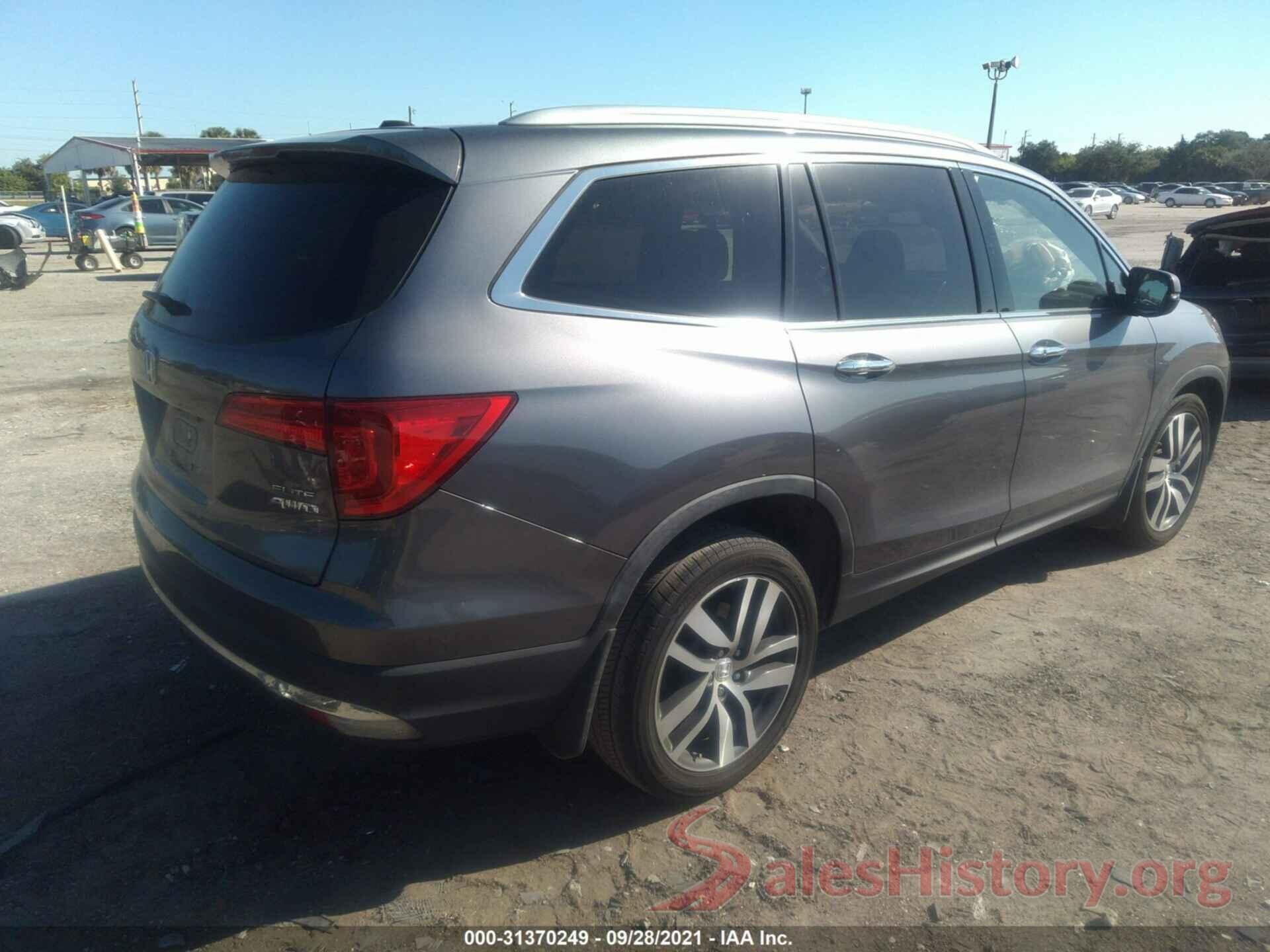 5FNYF6H03GB116913 2016 HONDA PILOT