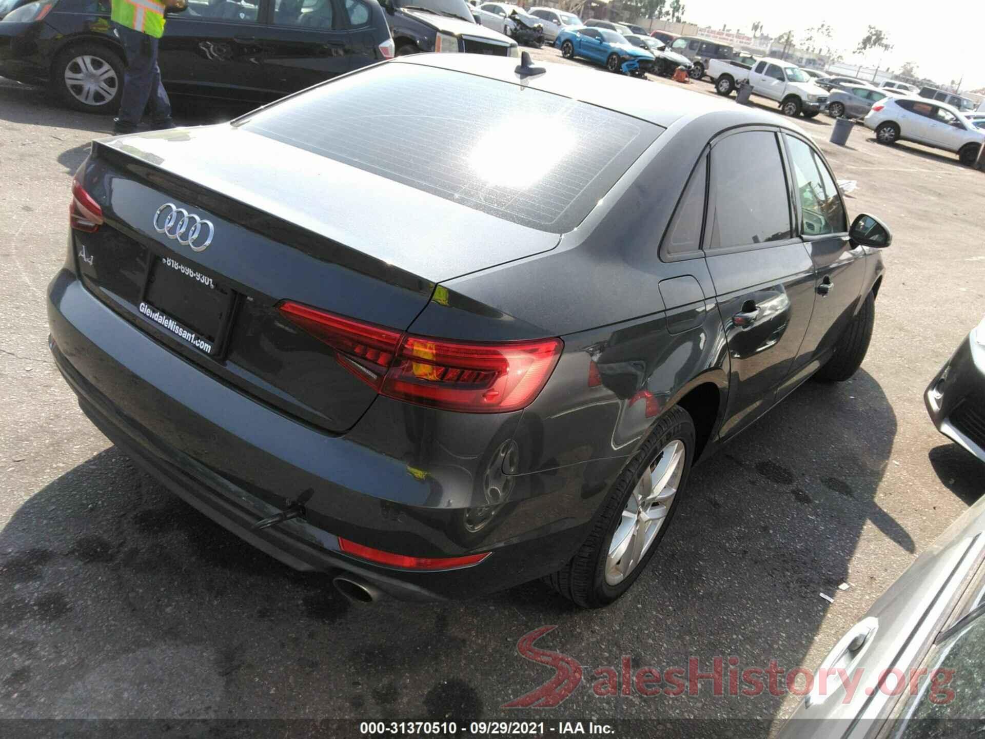 WAUGNAF47HN013436 2017 AUDI A4